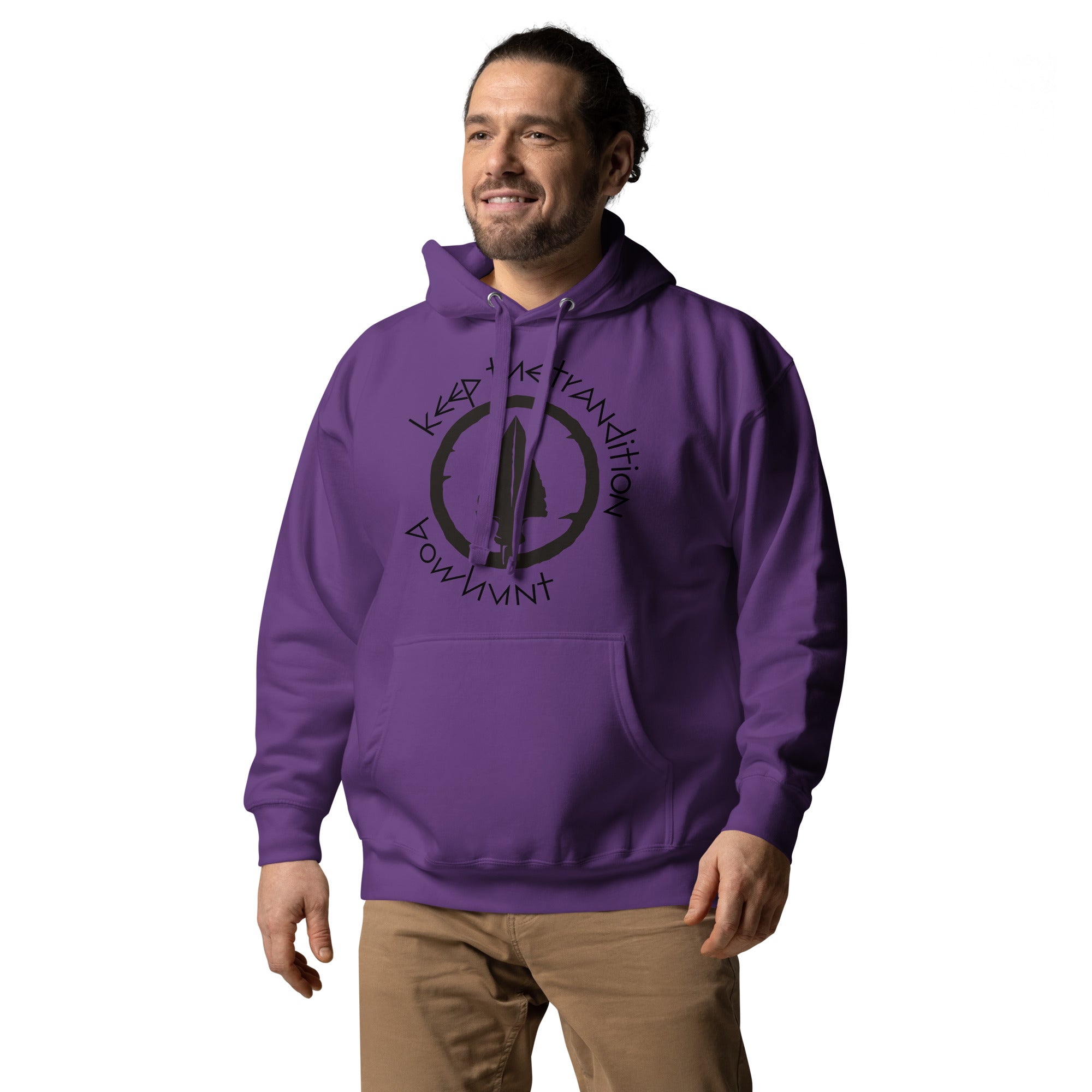 Keep The Tradition Men's Heavy Hoodie - Bow Hunt