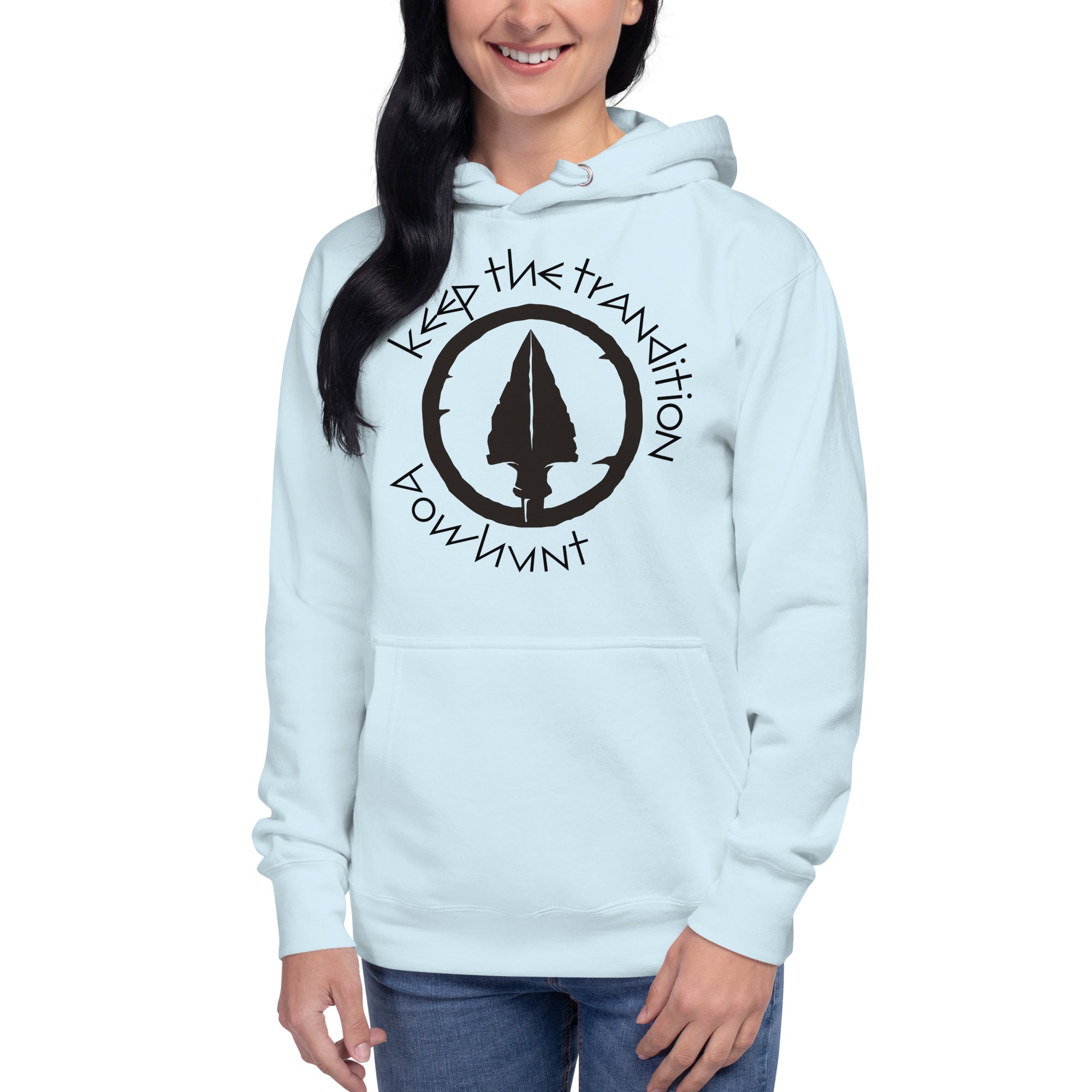 Keep The Tradition Women's Heavy Hoodie - Bow Hunt