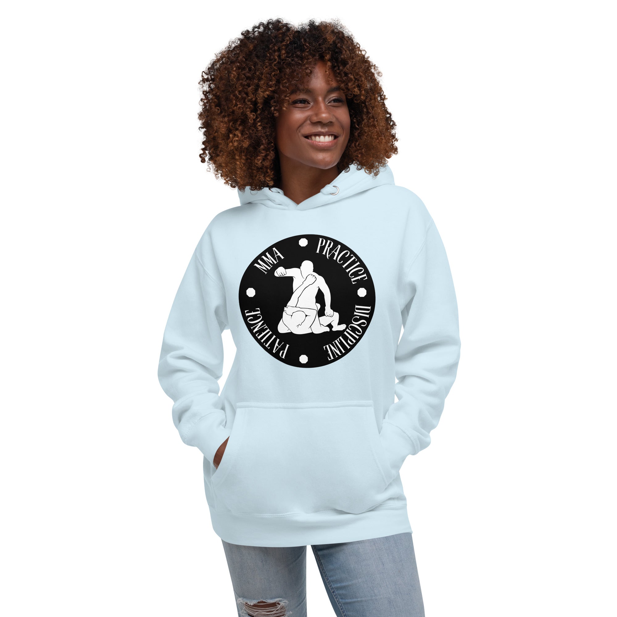 MMA Discipline Practice Patience Women's Heavy Hoodie