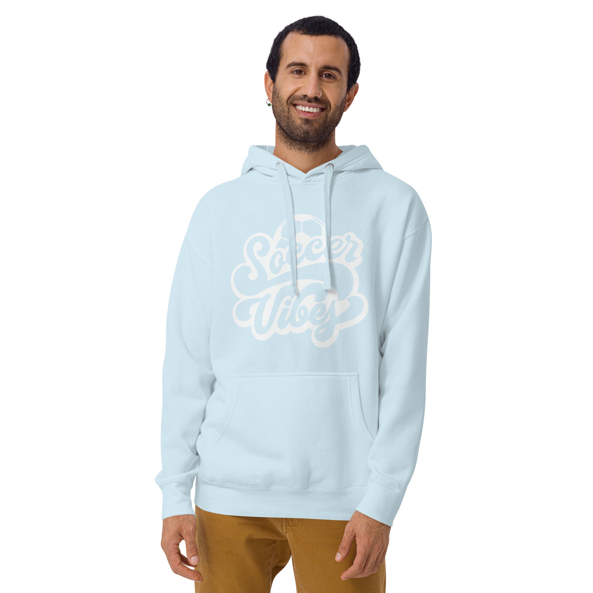 Soccer Vibes Men's Heavy Hoodie