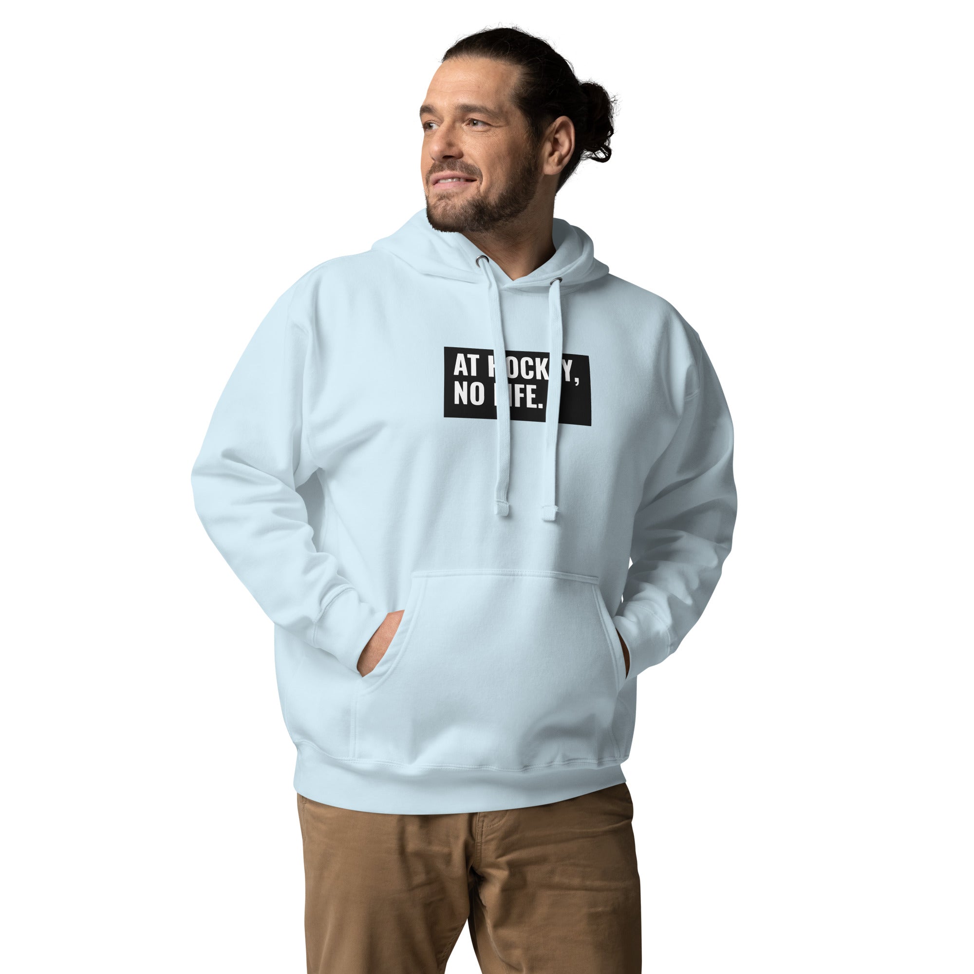 At Hockey, No Life Men's Heavy Hoodie