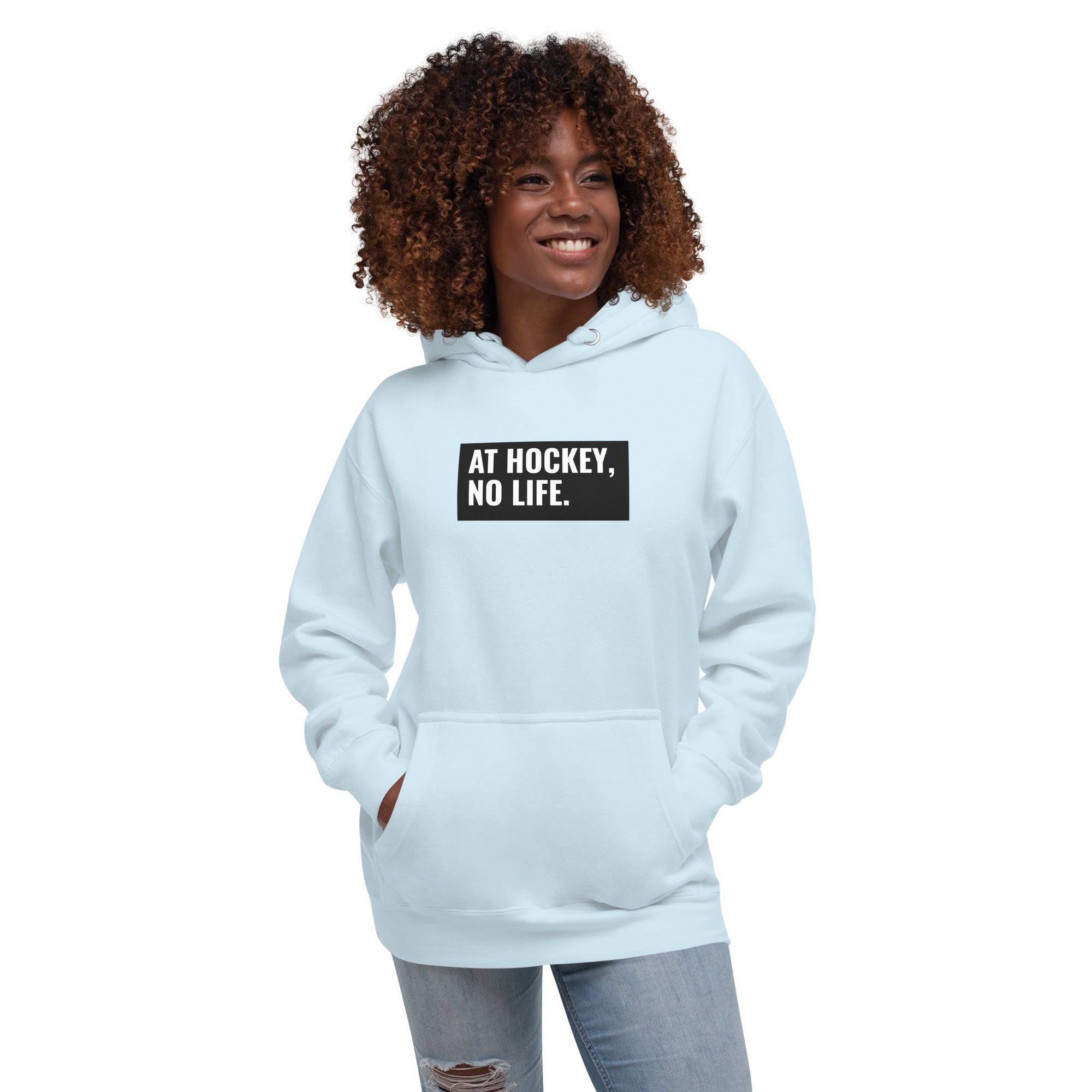 At Hockey, No Life Women's Heavy Hoodie