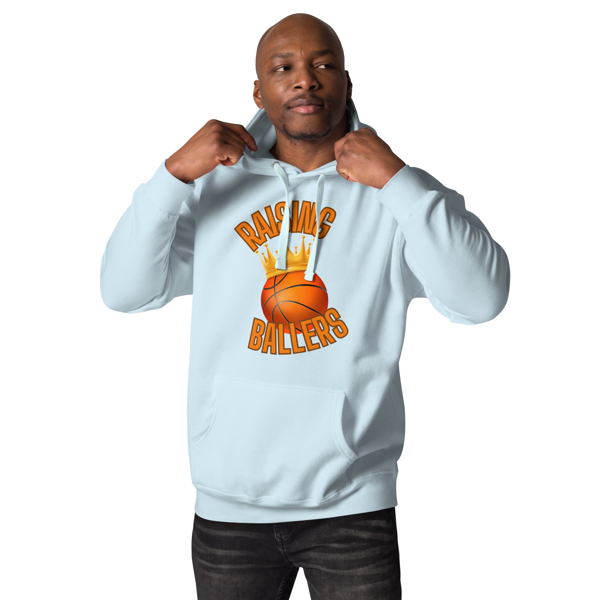 Raising Ballers Men's Heavy Hoodie