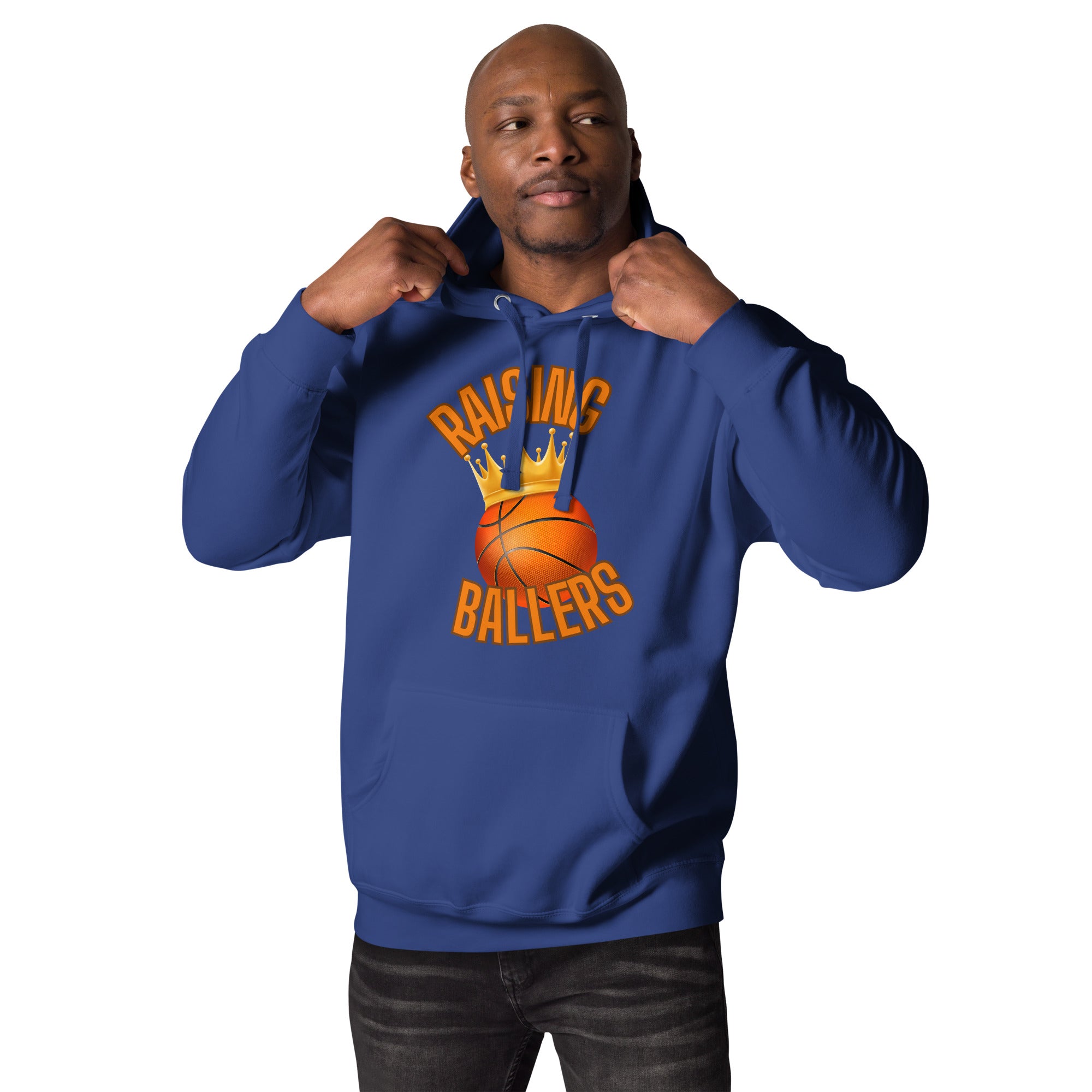 Raising Ballers Men's Heavy Hoodie