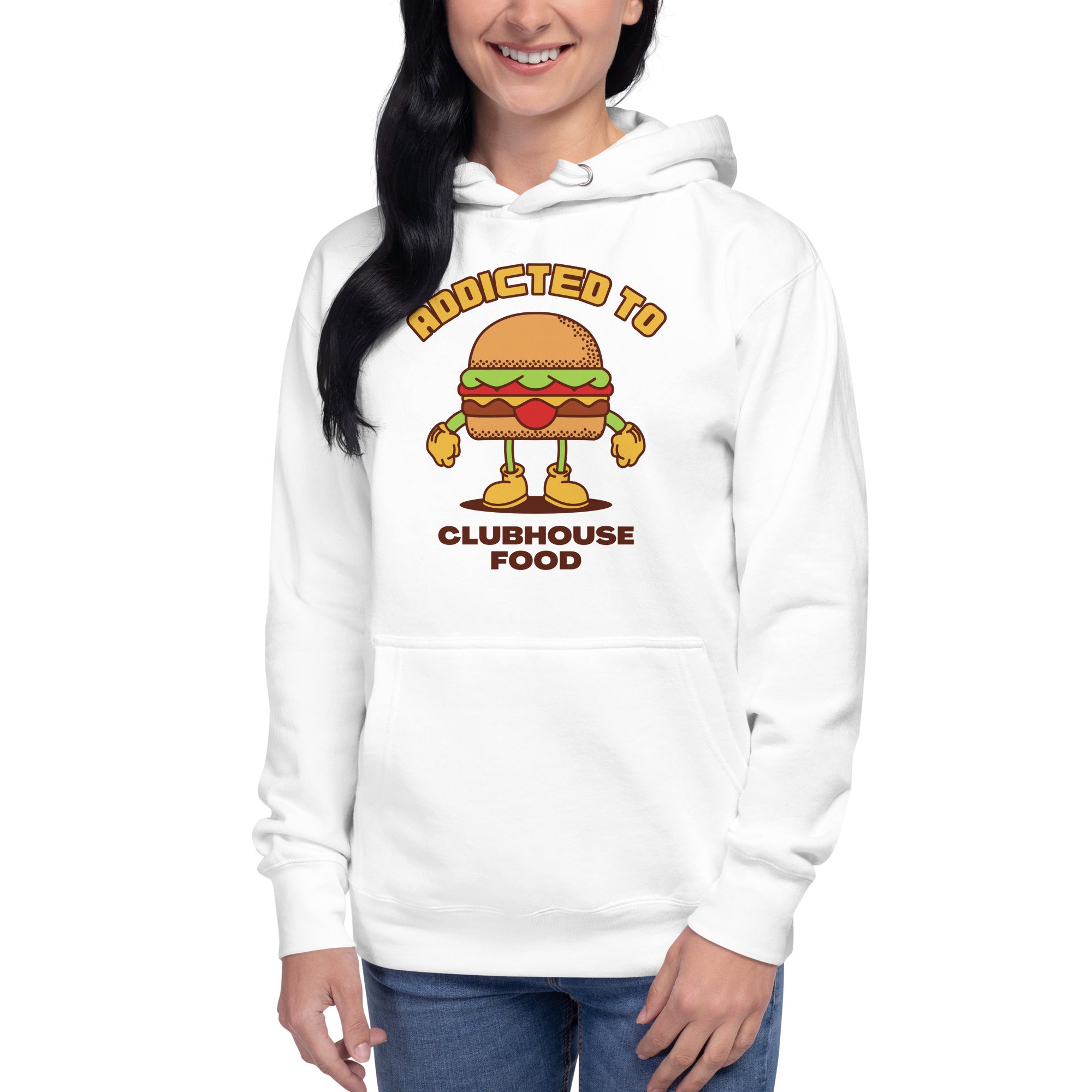 Addicted To Clubhouse Food Women's Heavy Hoodie