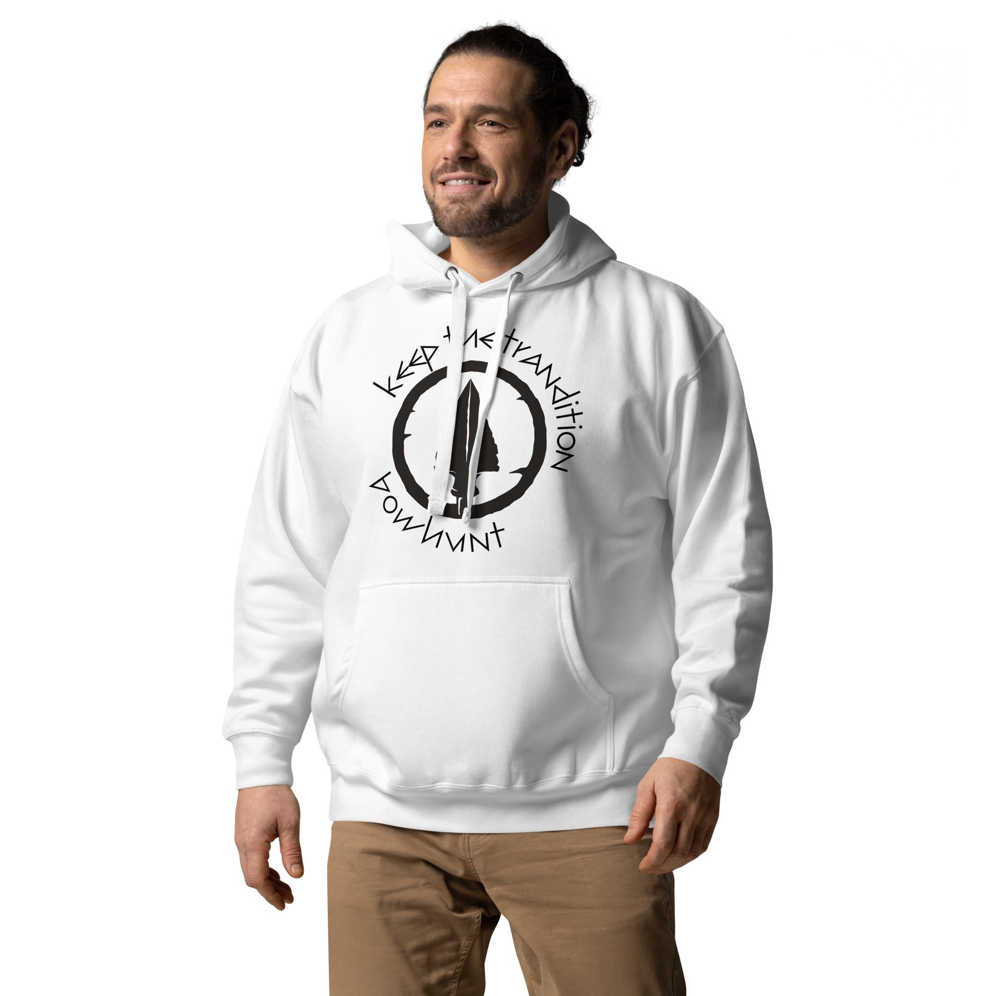 Keep The Tradition Men's Heavy Hoodie - Bow Hunt