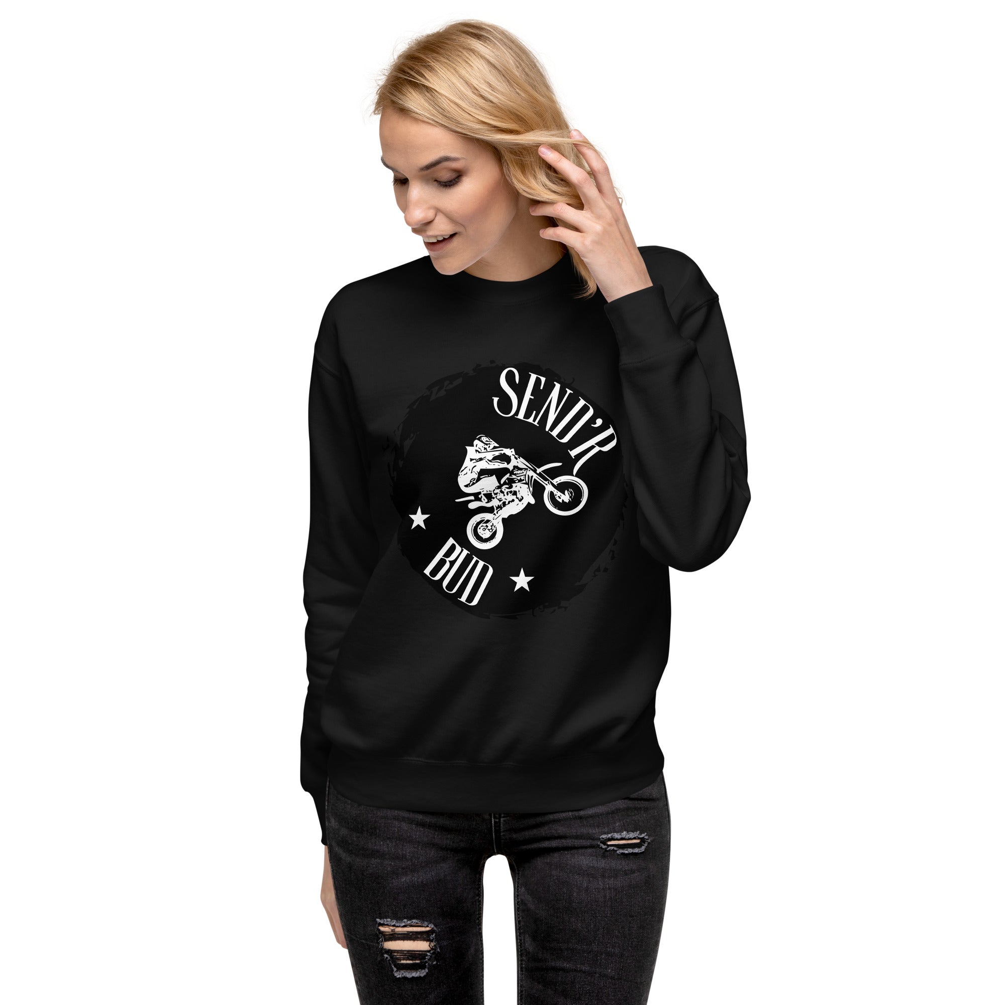 Send'r Bud Women's Premium Sweatshirt