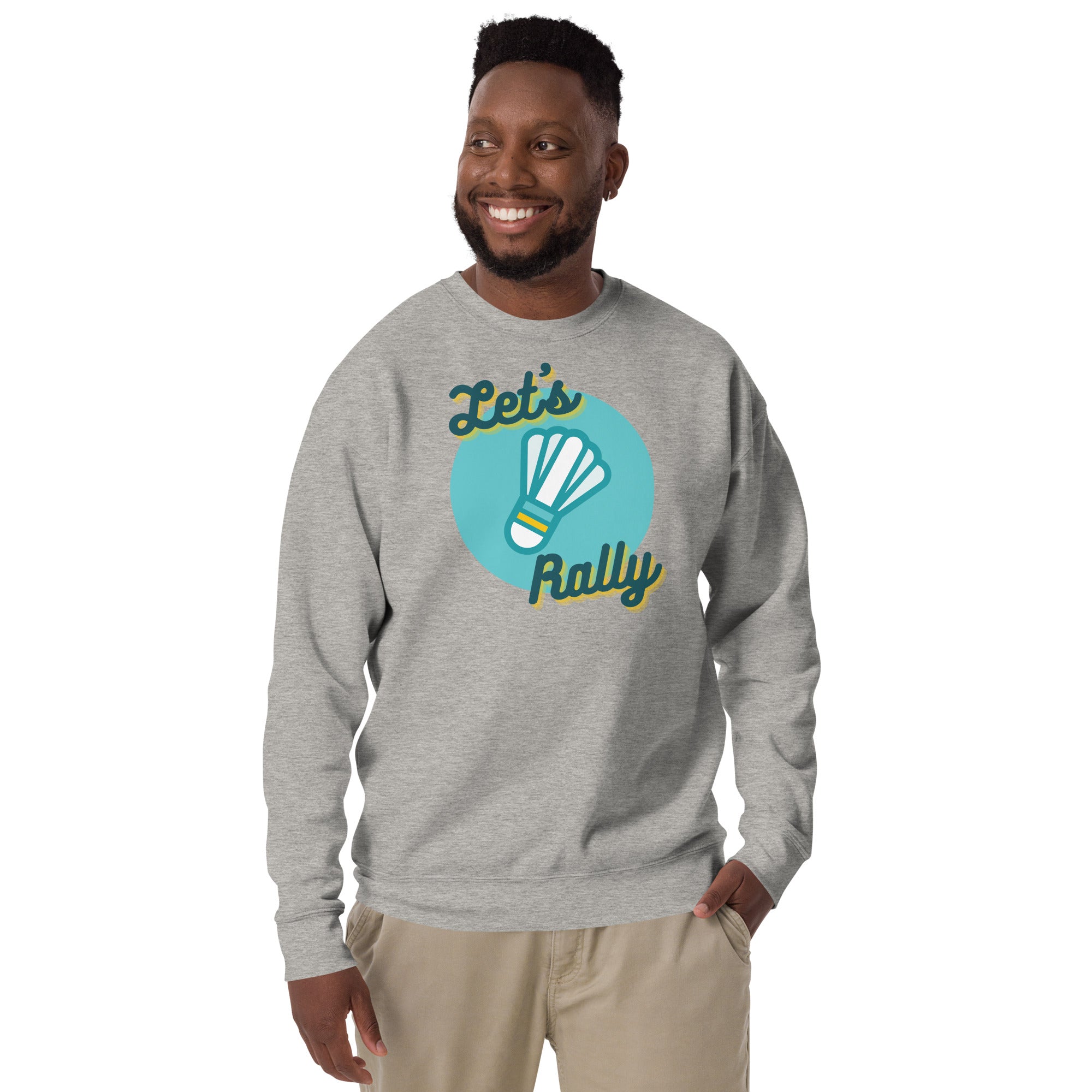 Let's Rally Men's Premium Sweatshirt