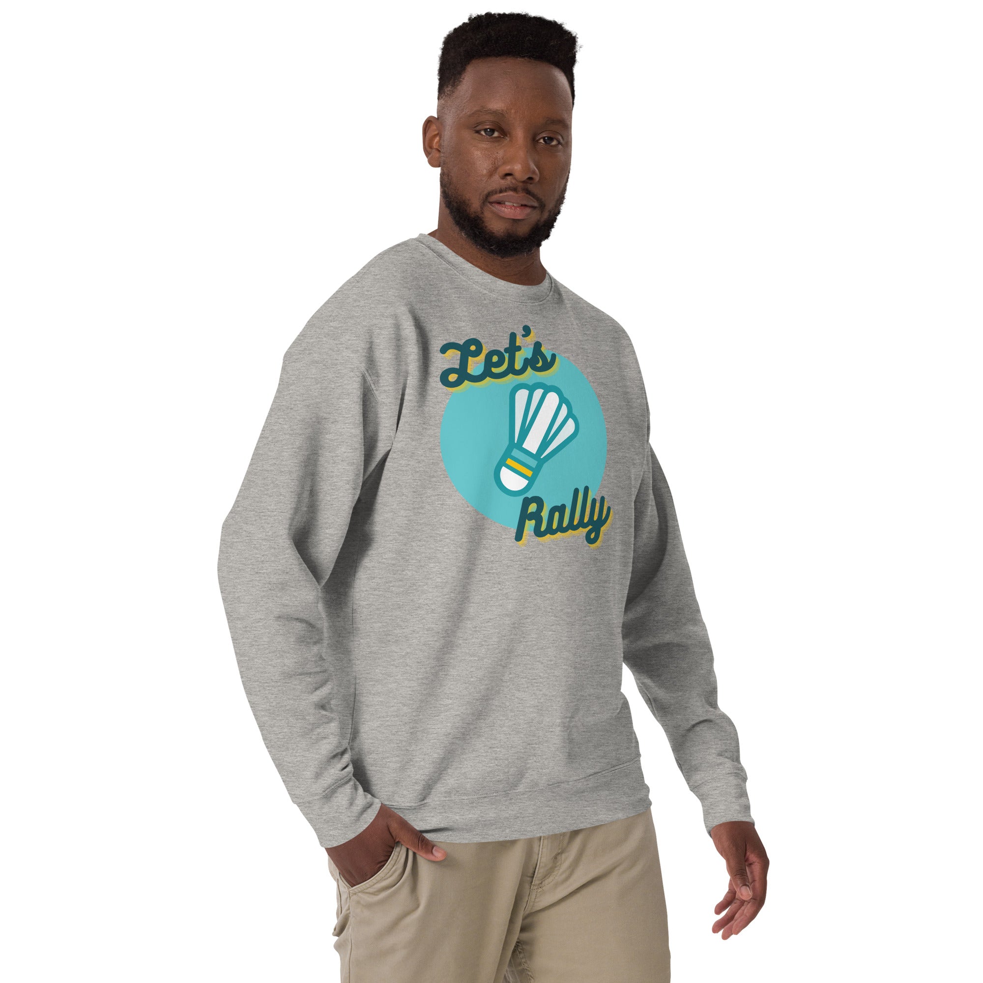 Let's Rally Men's Premium Sweatshirt