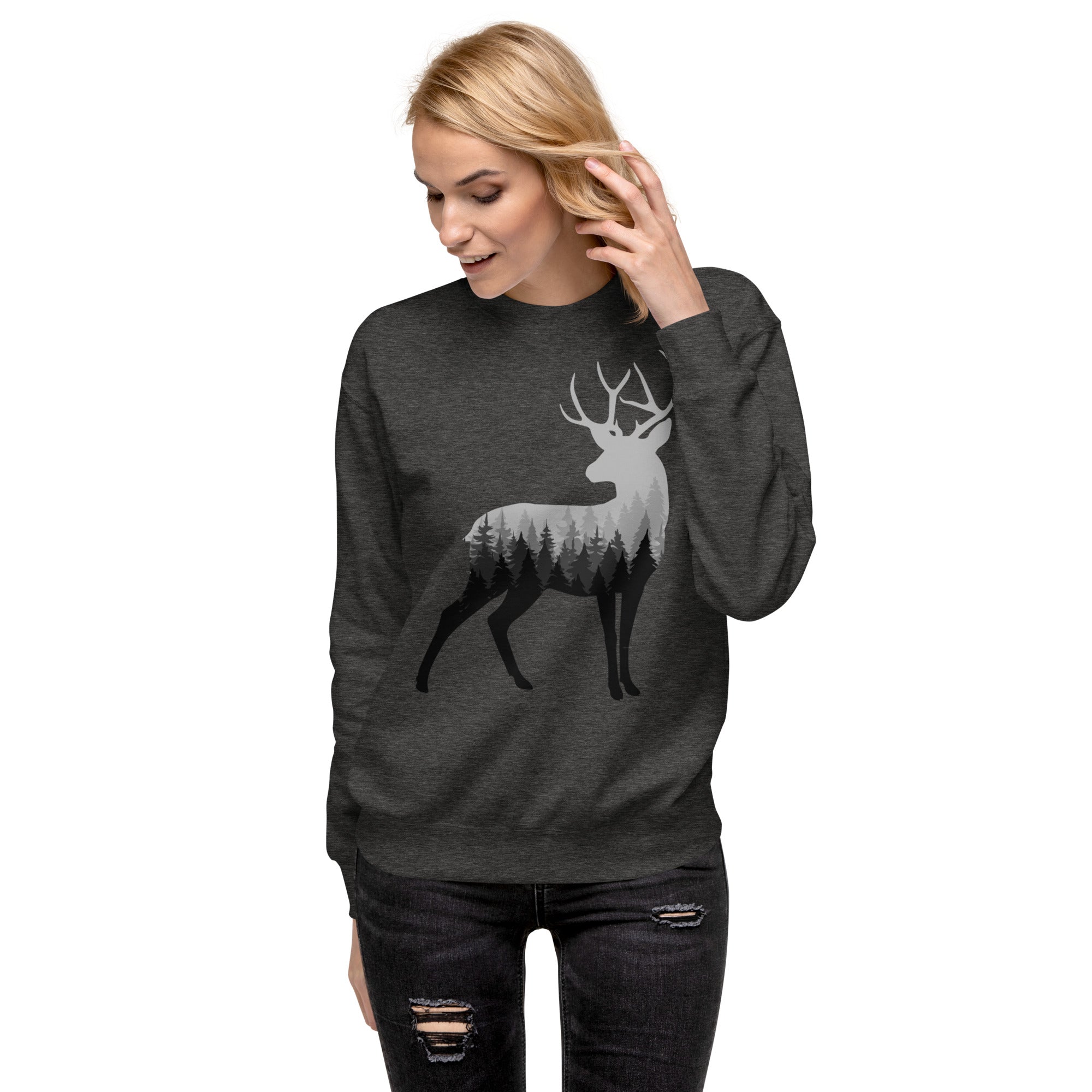 Buck n' Trees Women's Premium Sweatshirt