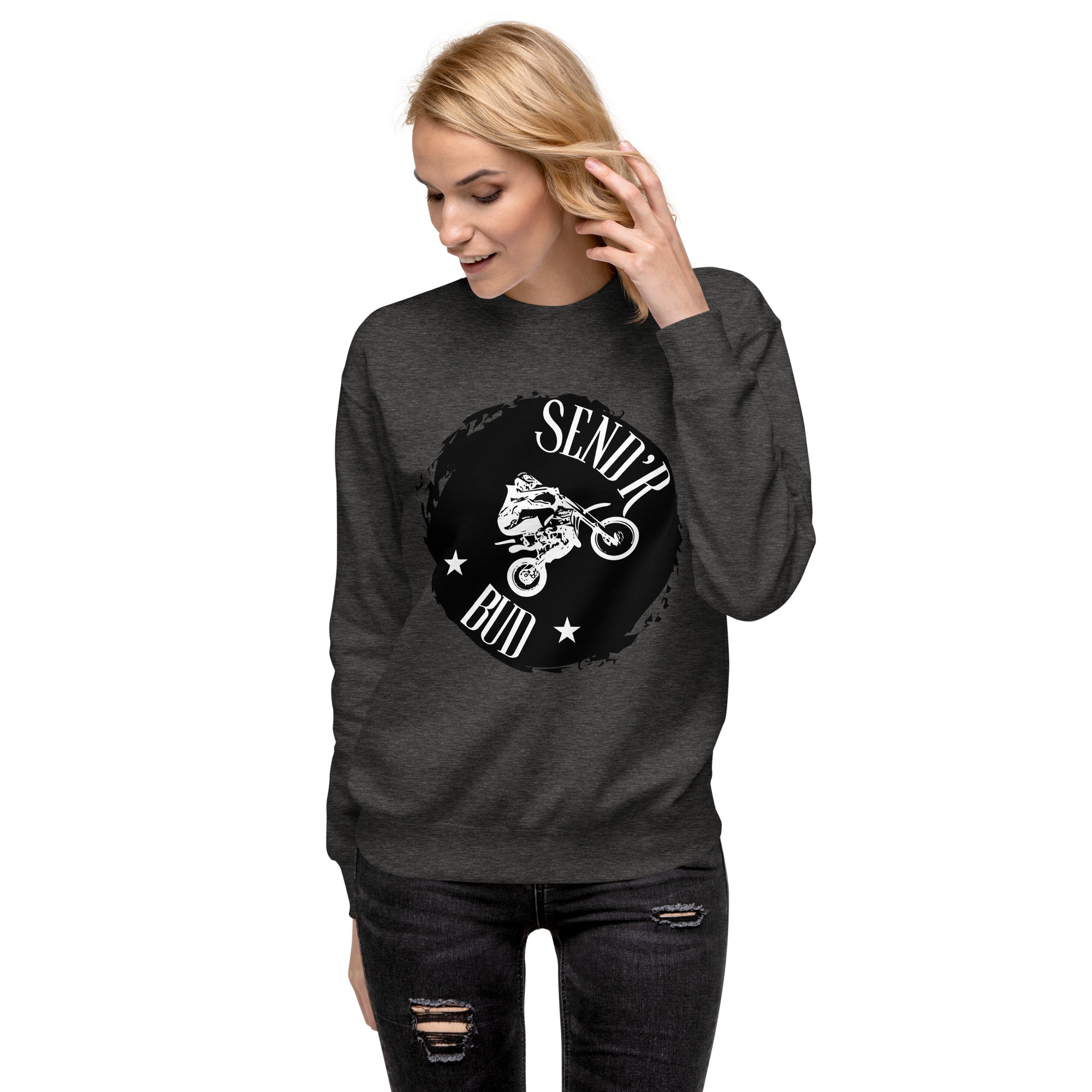 Send'r Bud Women's Premium Sweatshirt