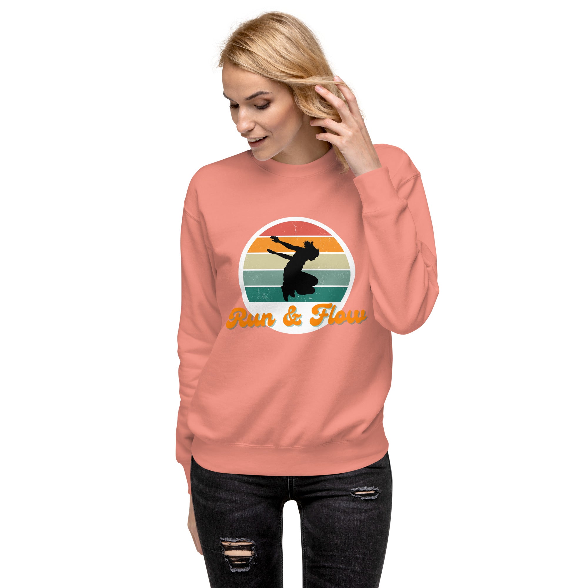 Run & Flow Women's Premium Sweatshirt