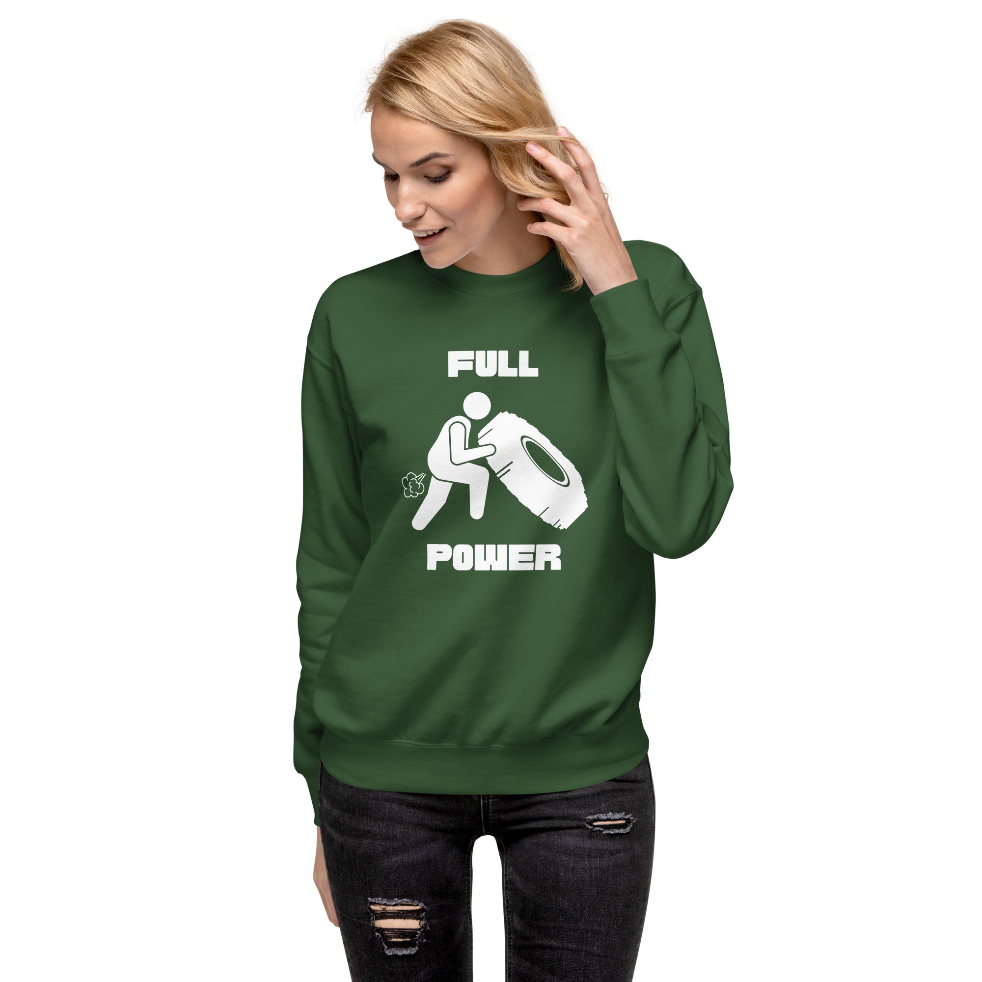 Full Power Women's Premium Sweatshirt