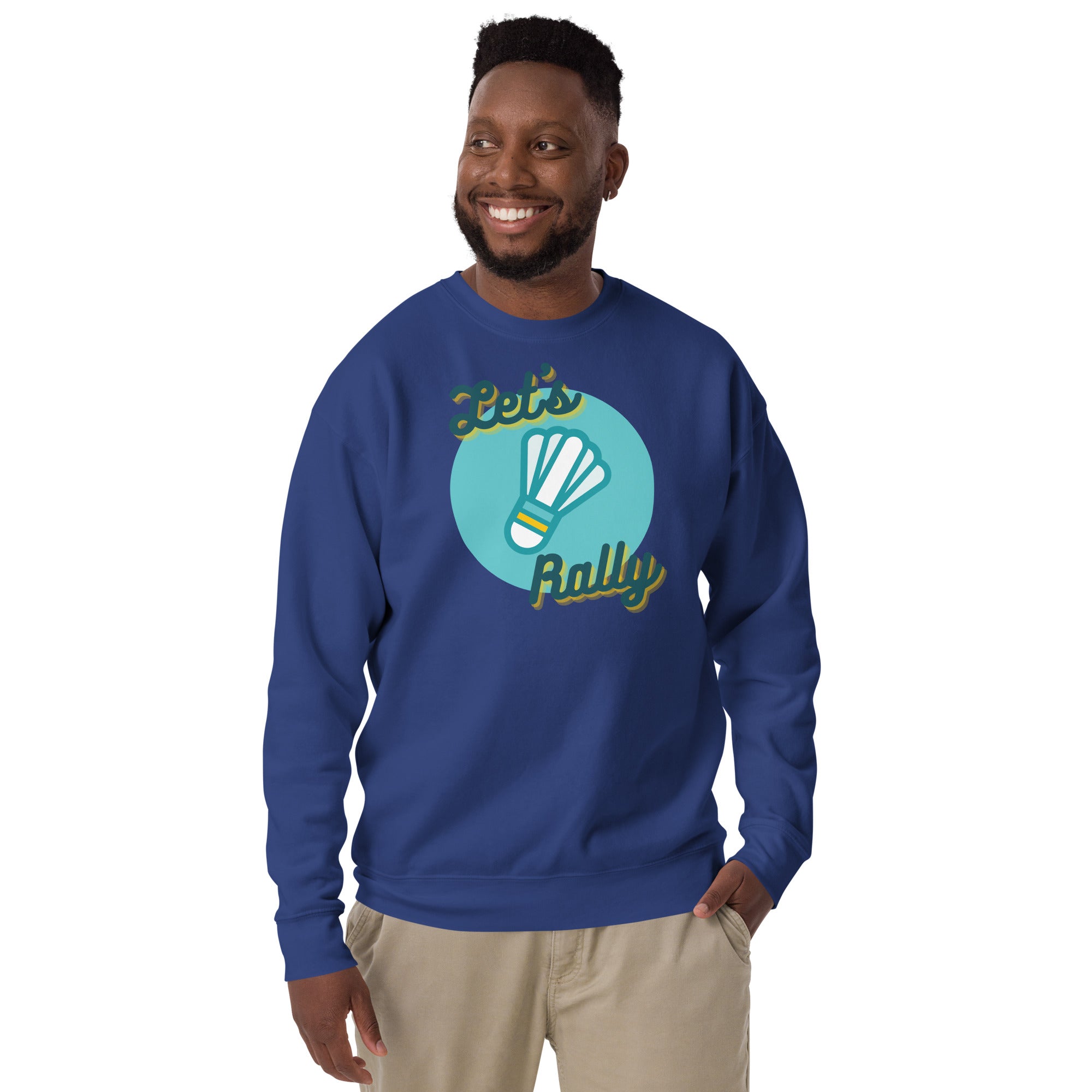 Let's Rally Men's Premium Sweatshirt