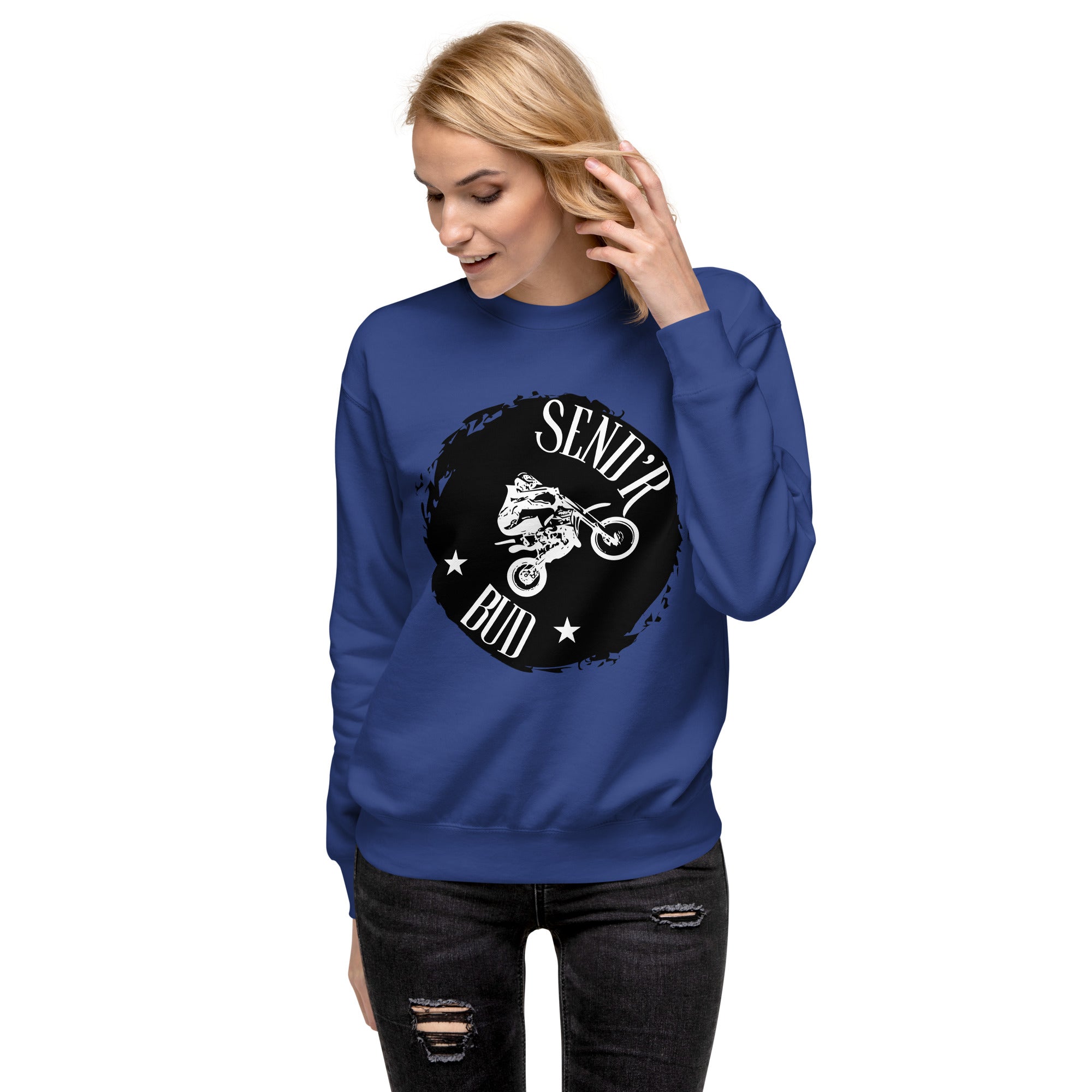 Send'r Bud Women's Premium Sweatshirt