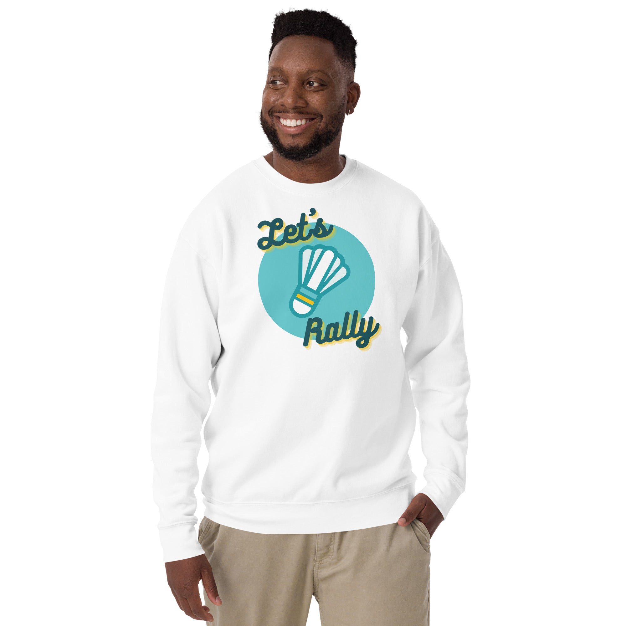 Let's Rally Men's Premium Sweatshirt