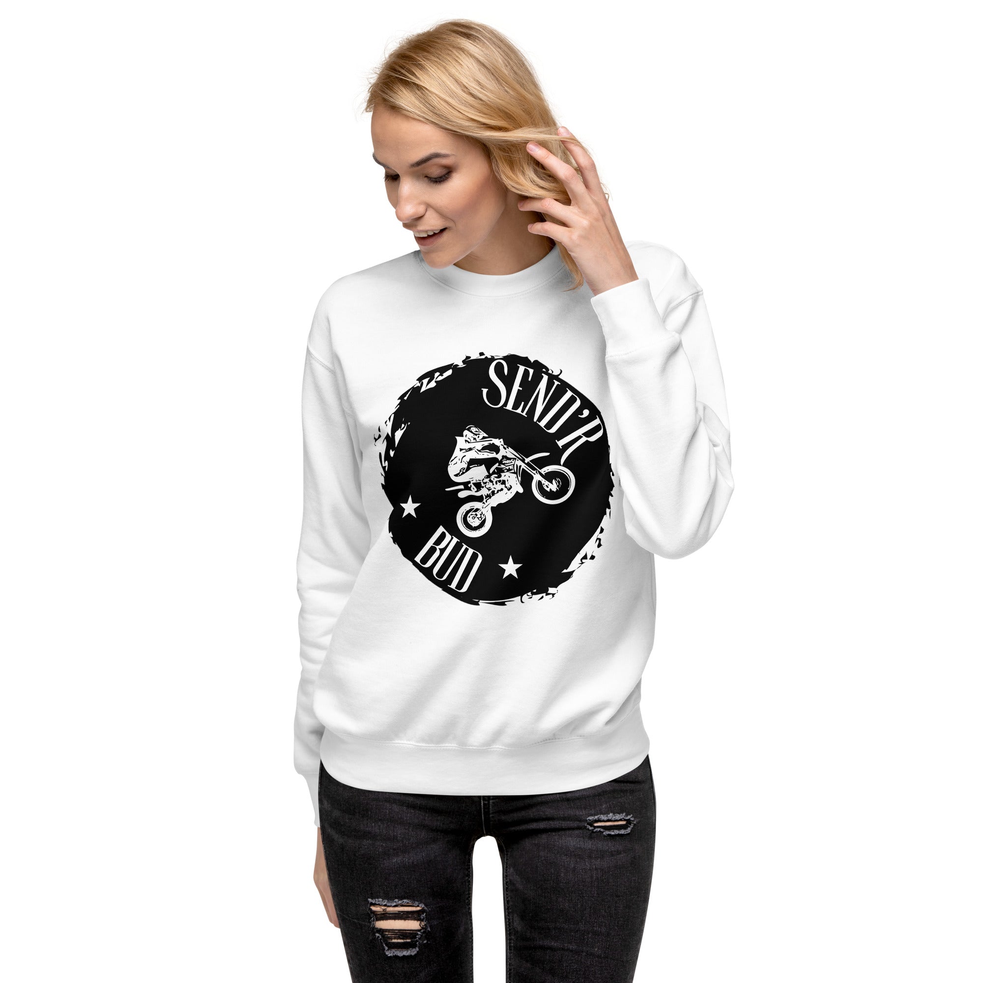 Send'r Bud Women's Premium Sweatshirt