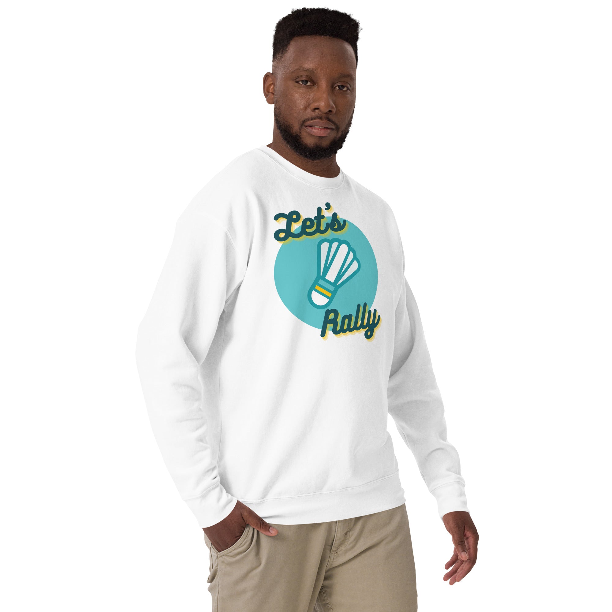 Let's Rally Men's Premium Sweatshirt