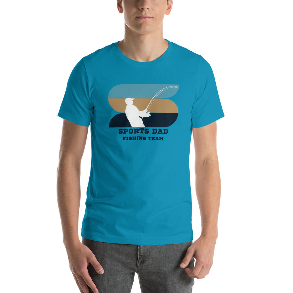The Original Sports Dad Fishing Team Premium Men's T-Shirt