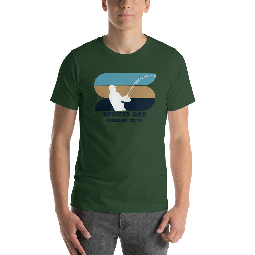 The Original Sports Dad Fishing Team Premium Men's T-Shirt