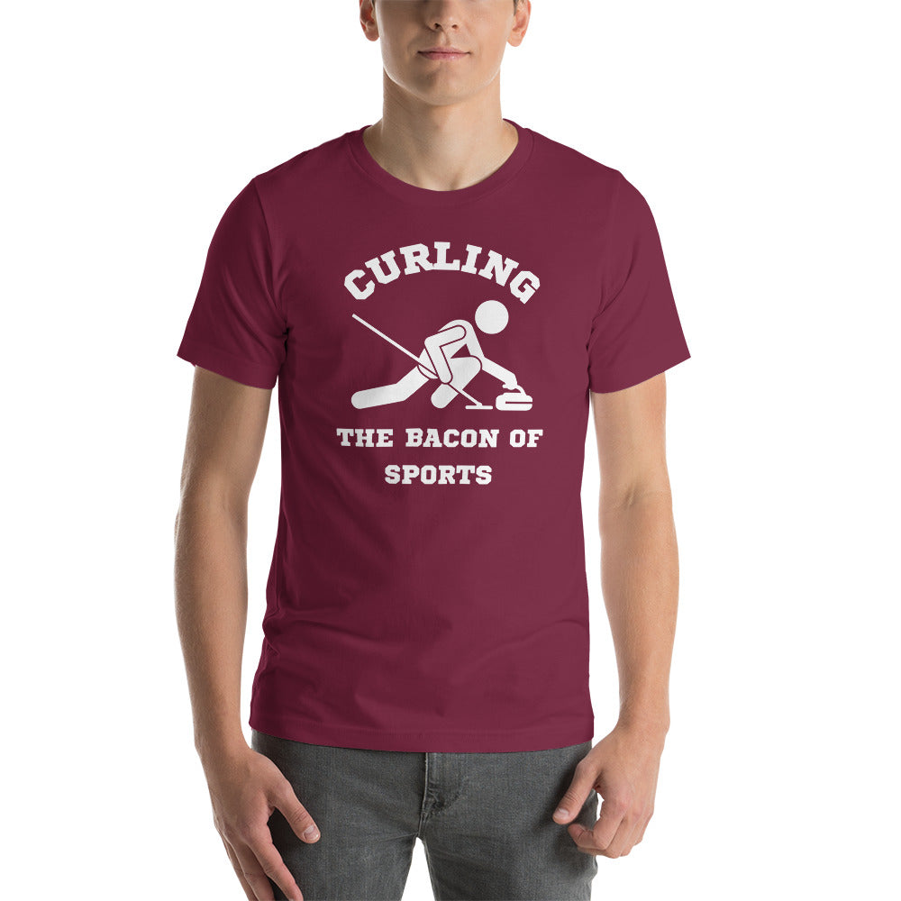 Curling The Bacon Of Sports Premium Men's T-Shirt