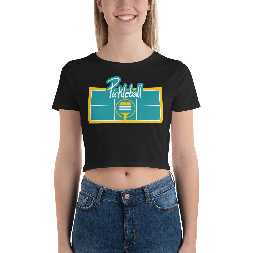 Pickleball Original Women's Crop Tee