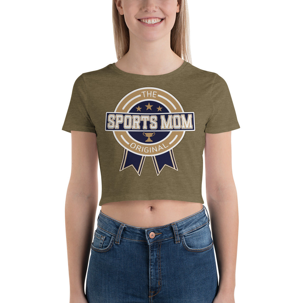 The Original Sports Mom Pro Crop Tee