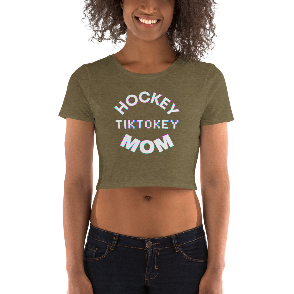 Hockey Tiktokey Women’s Crop Tee