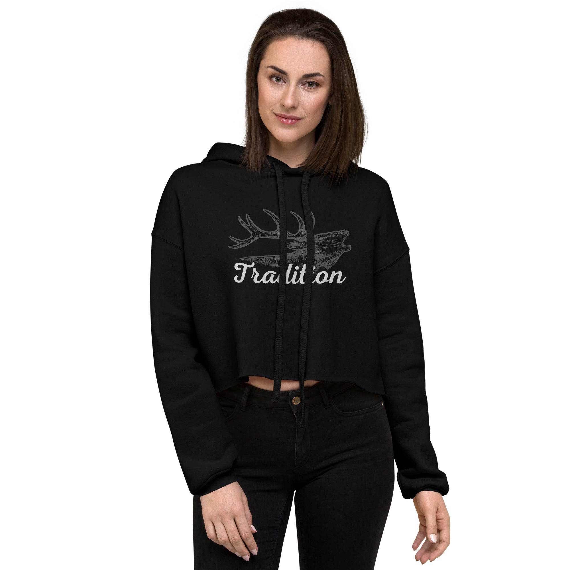 Tradition Women's Crop Hoodie