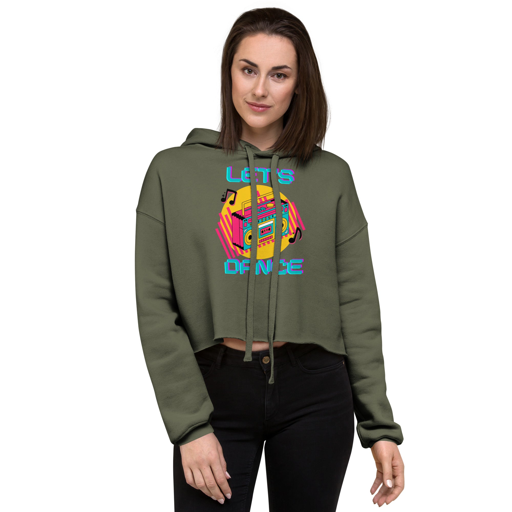 Let's Dance Women's Crop Hoodie