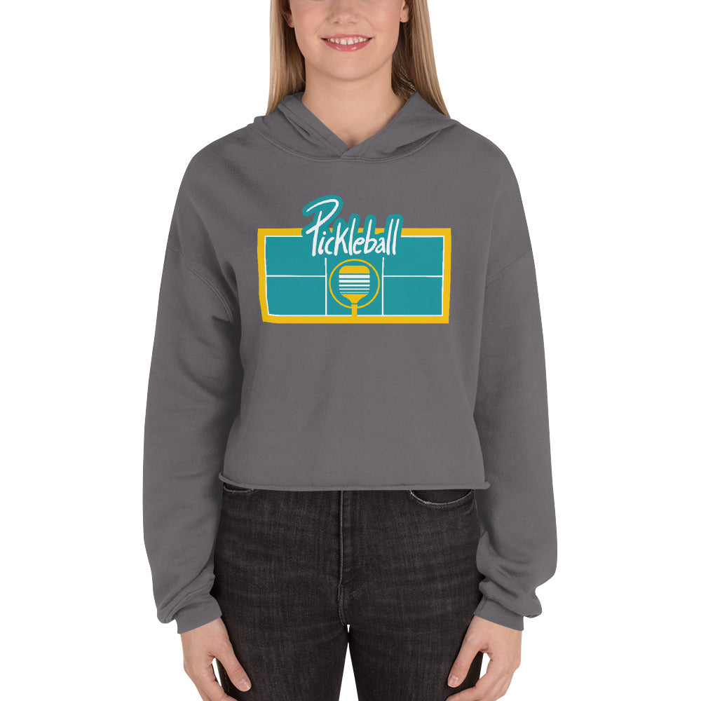 Pickleball Original Women's Crop Hoodie