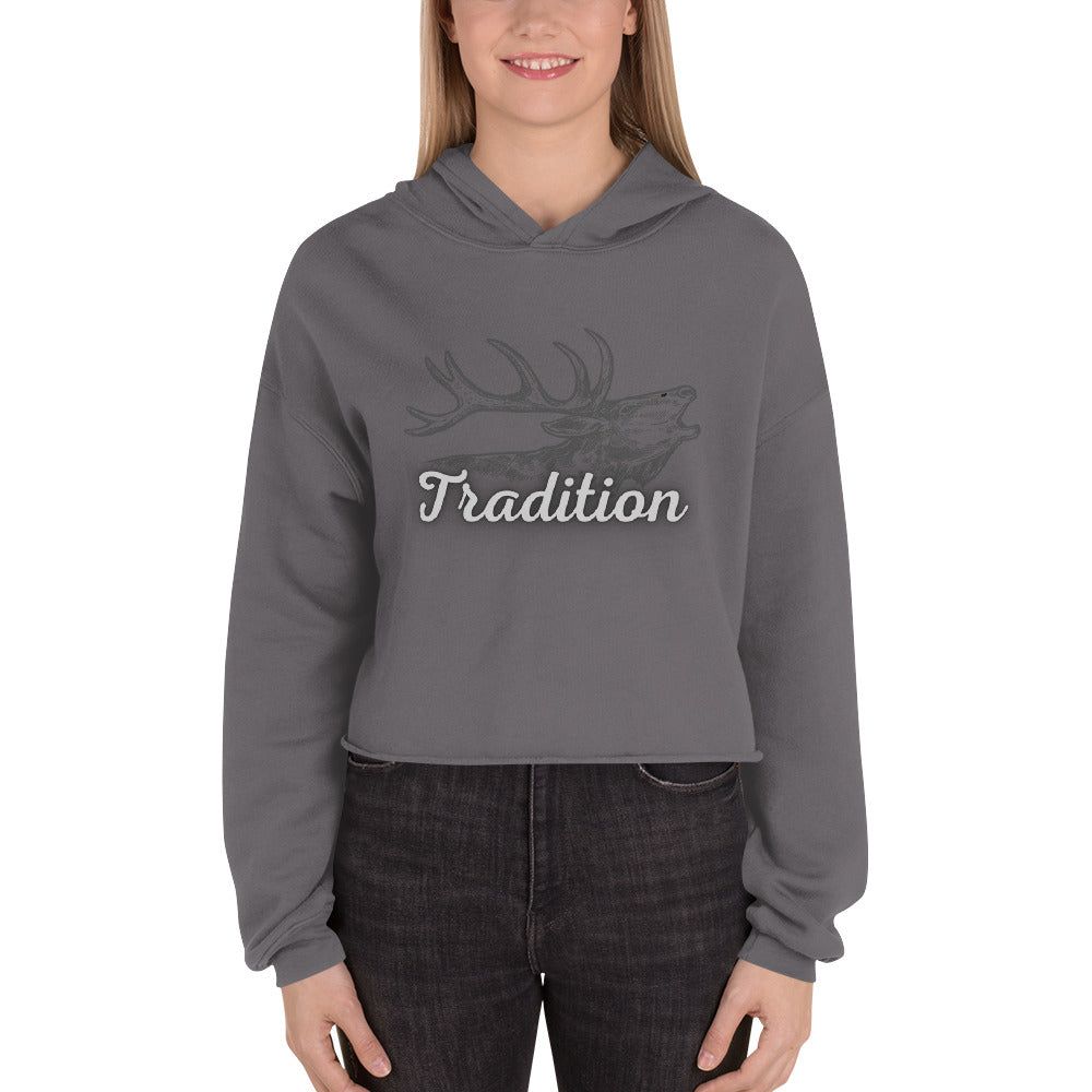 Tradition Women's Crop Hoodie