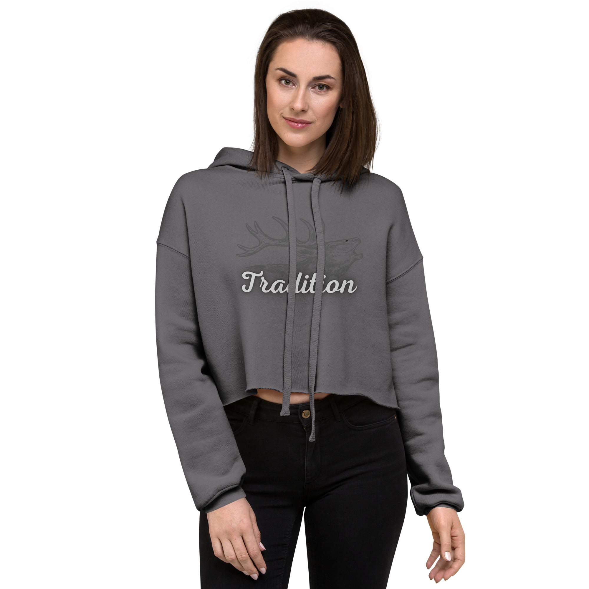 Tradition Women's Crop Hoodie