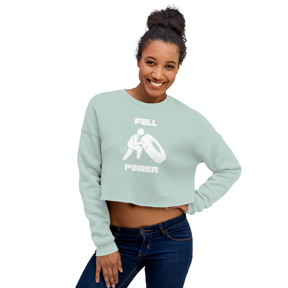 Full Power Women's Crop Sweatshirt