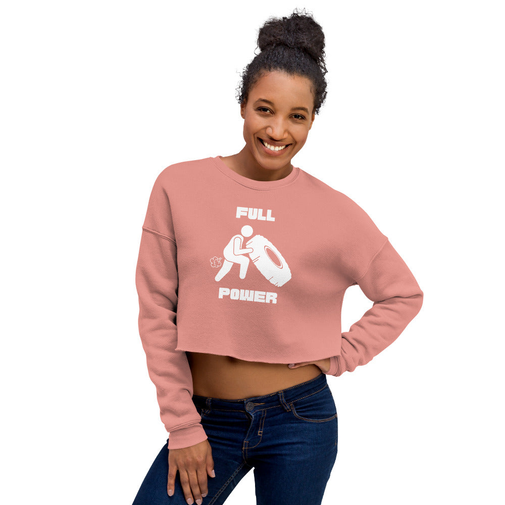 Full Power Women's Crop Sweatshirt