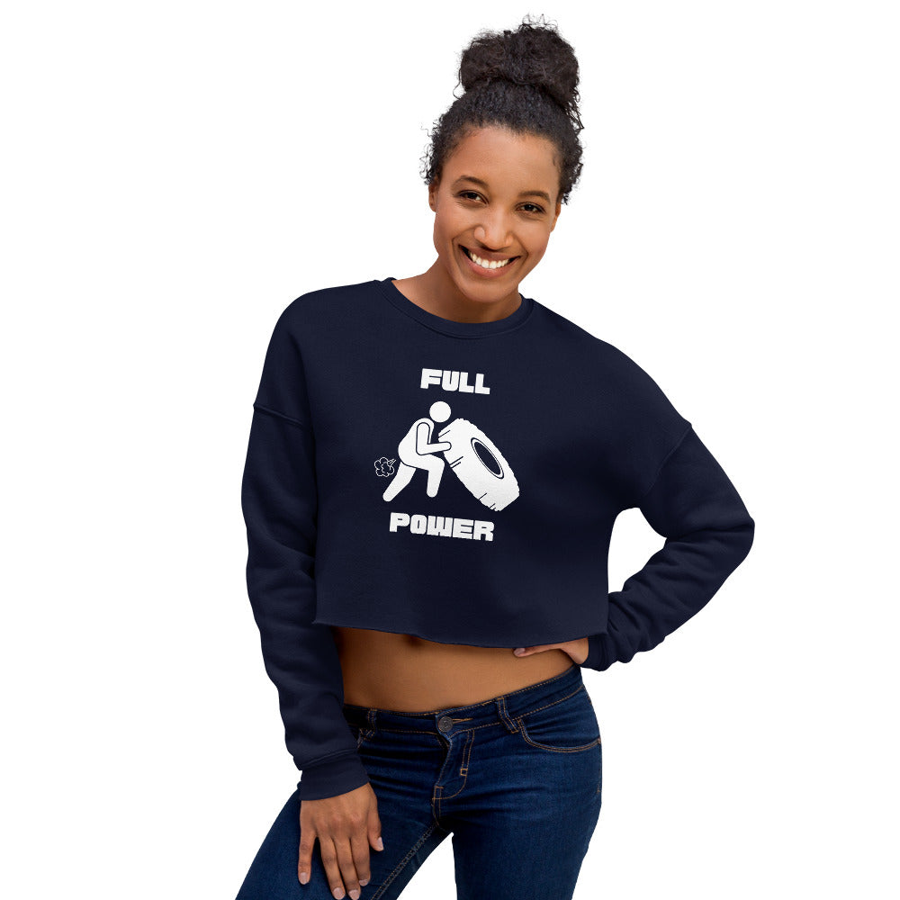 Full Power Women's Crop Sweatshirt