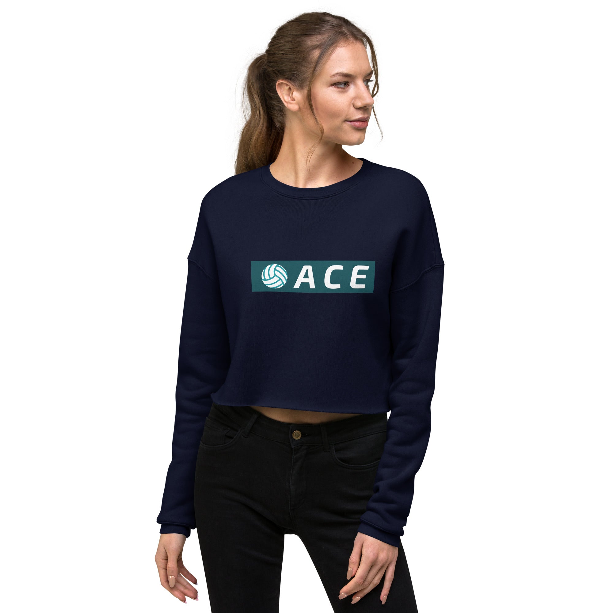 Ace Women's Crop Sweatshirt