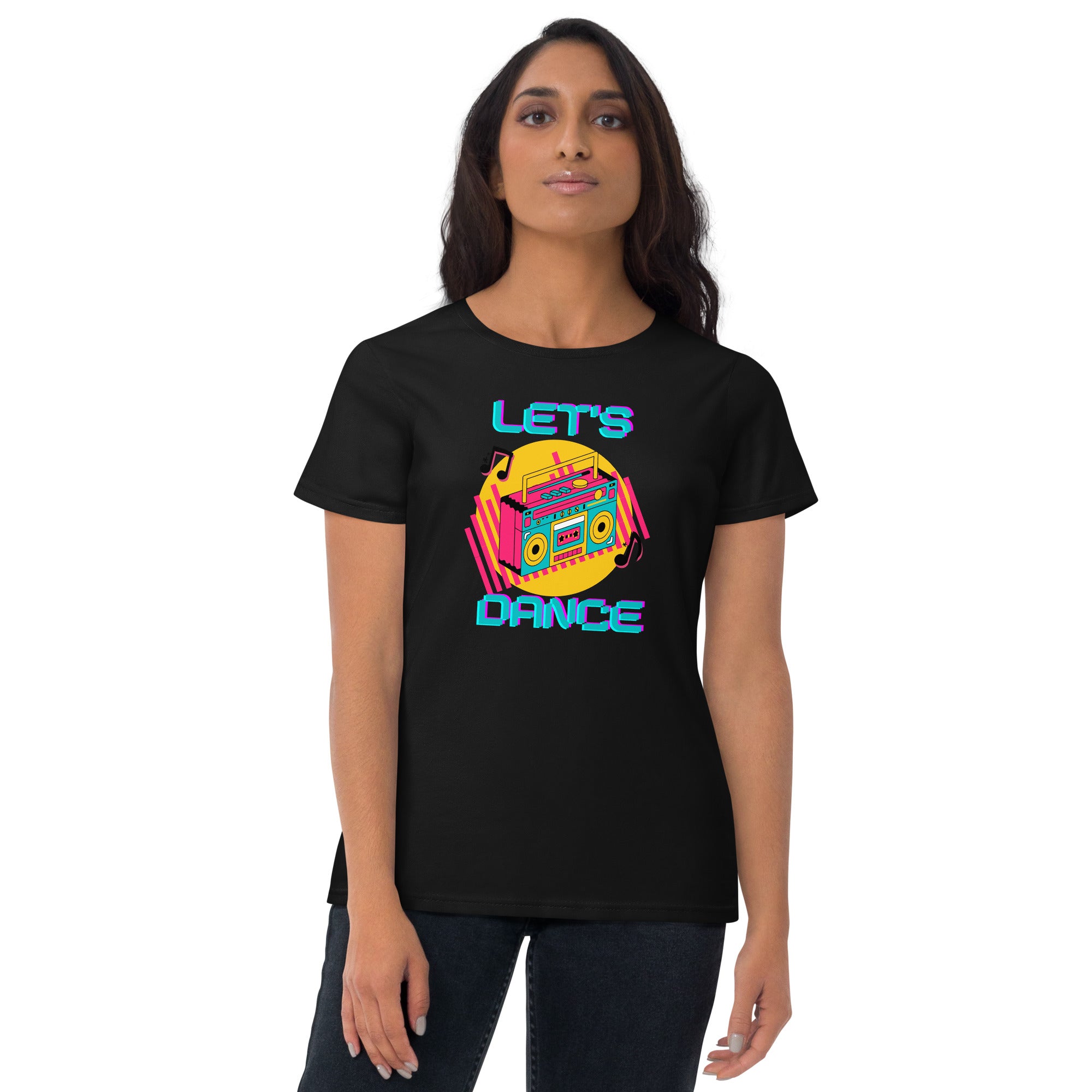 Let's Dance Women's Fitted T-Shirt