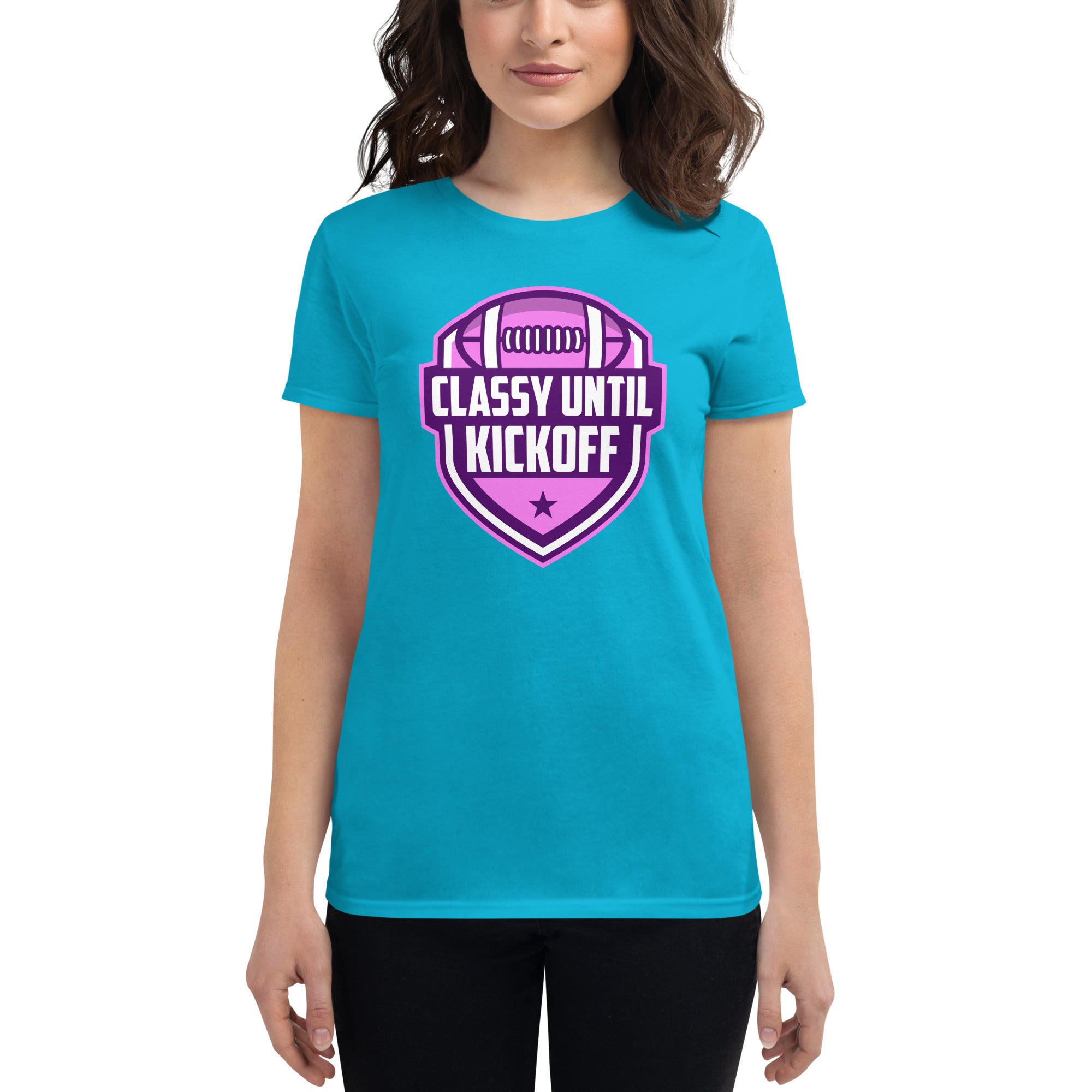 Classy Until KickOff Women's Classic T-Shirt