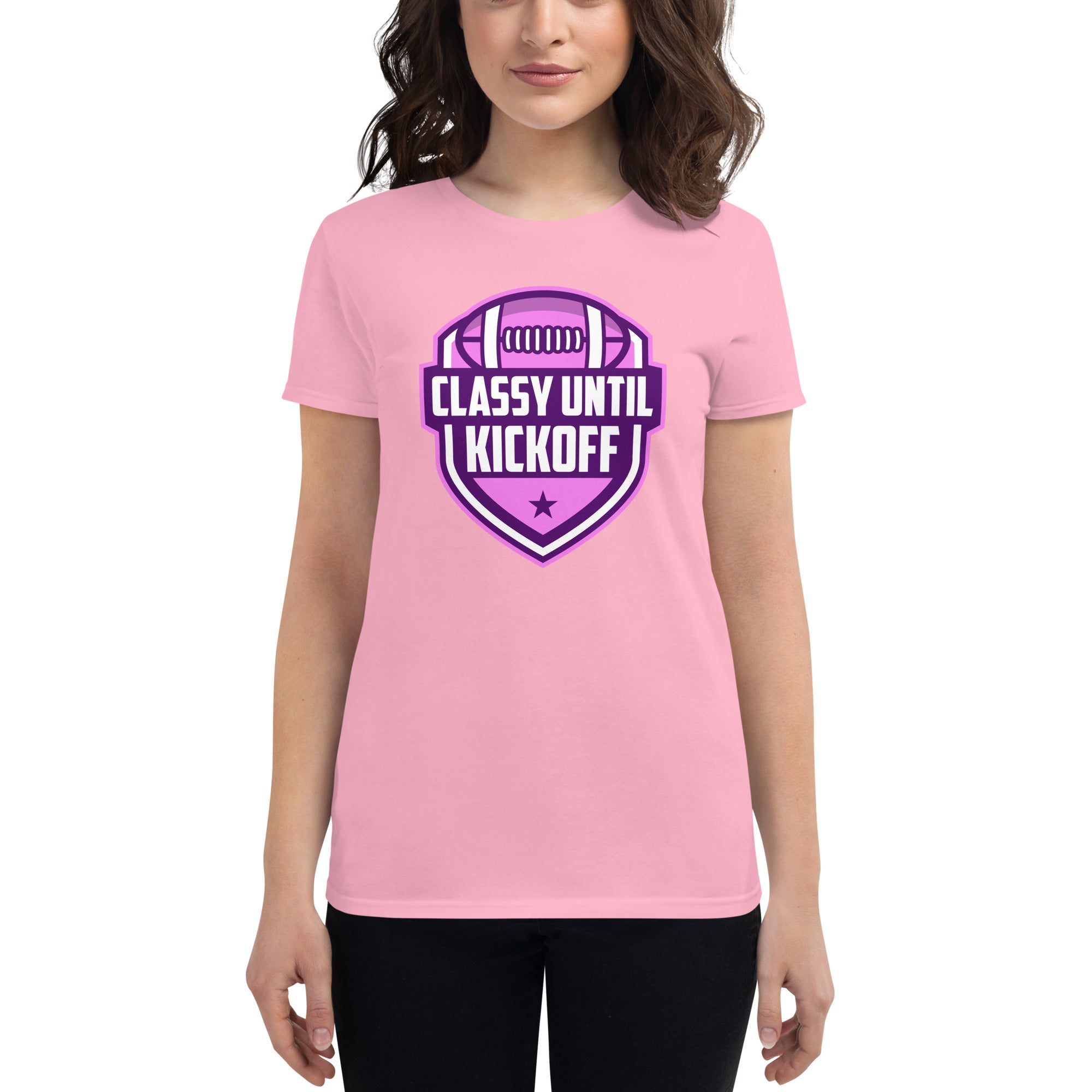 Classy Until KickOff Women's Classic T-Shirt