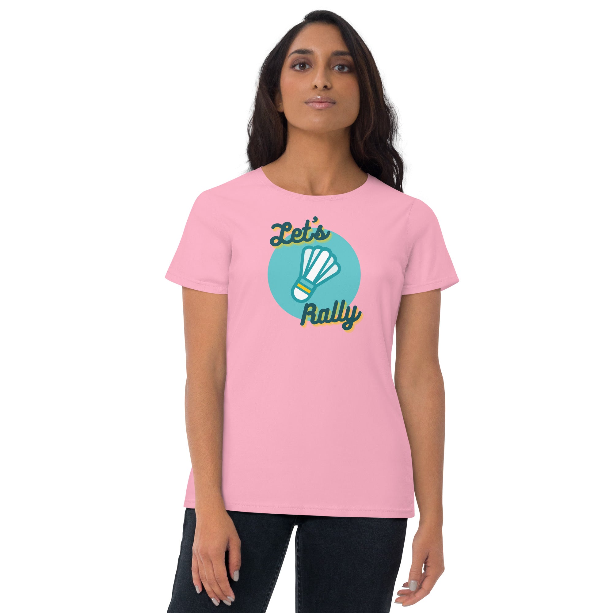 Let's Rally Women's Fitted T-Shirt