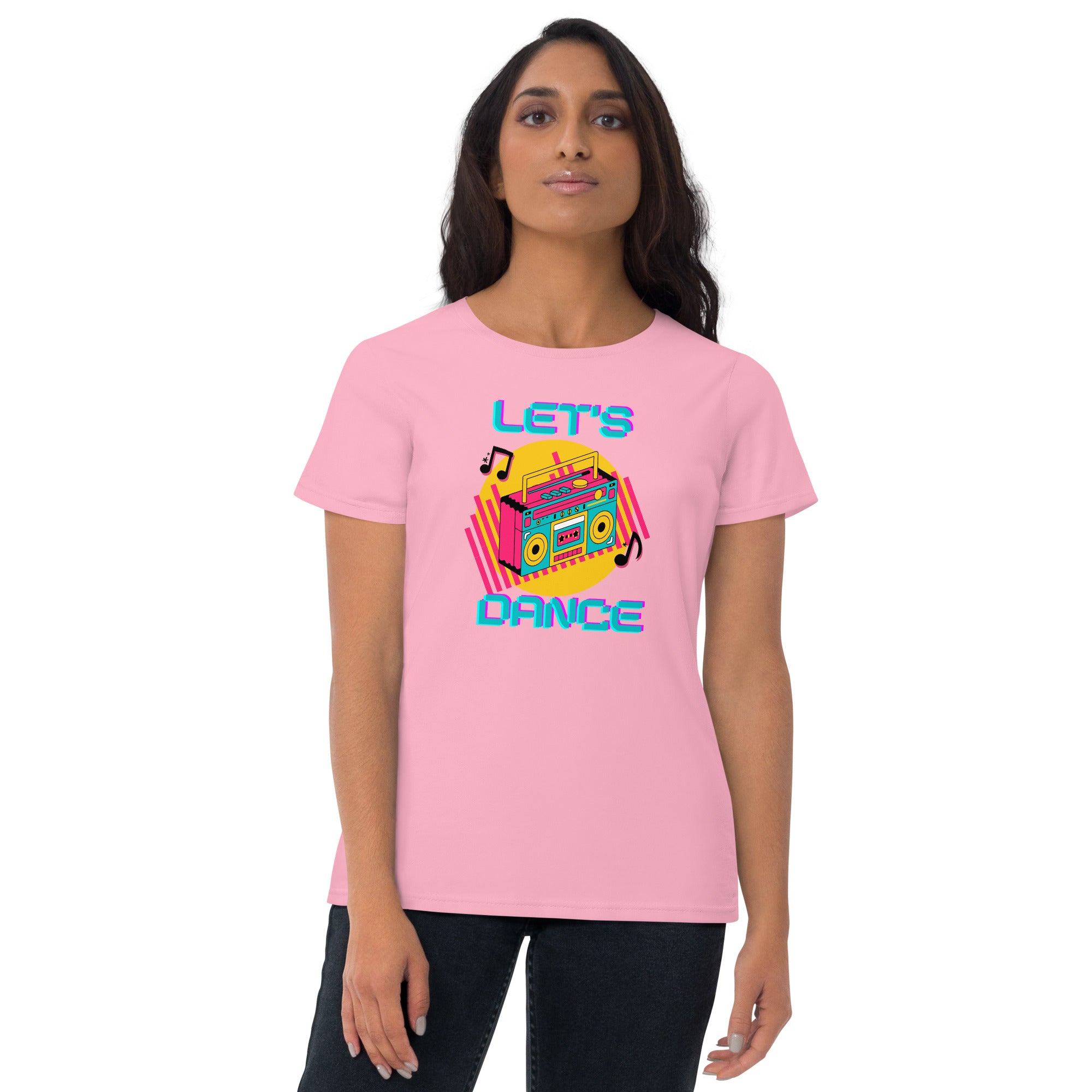 Let's Dance Women's Fitted T-Shirt