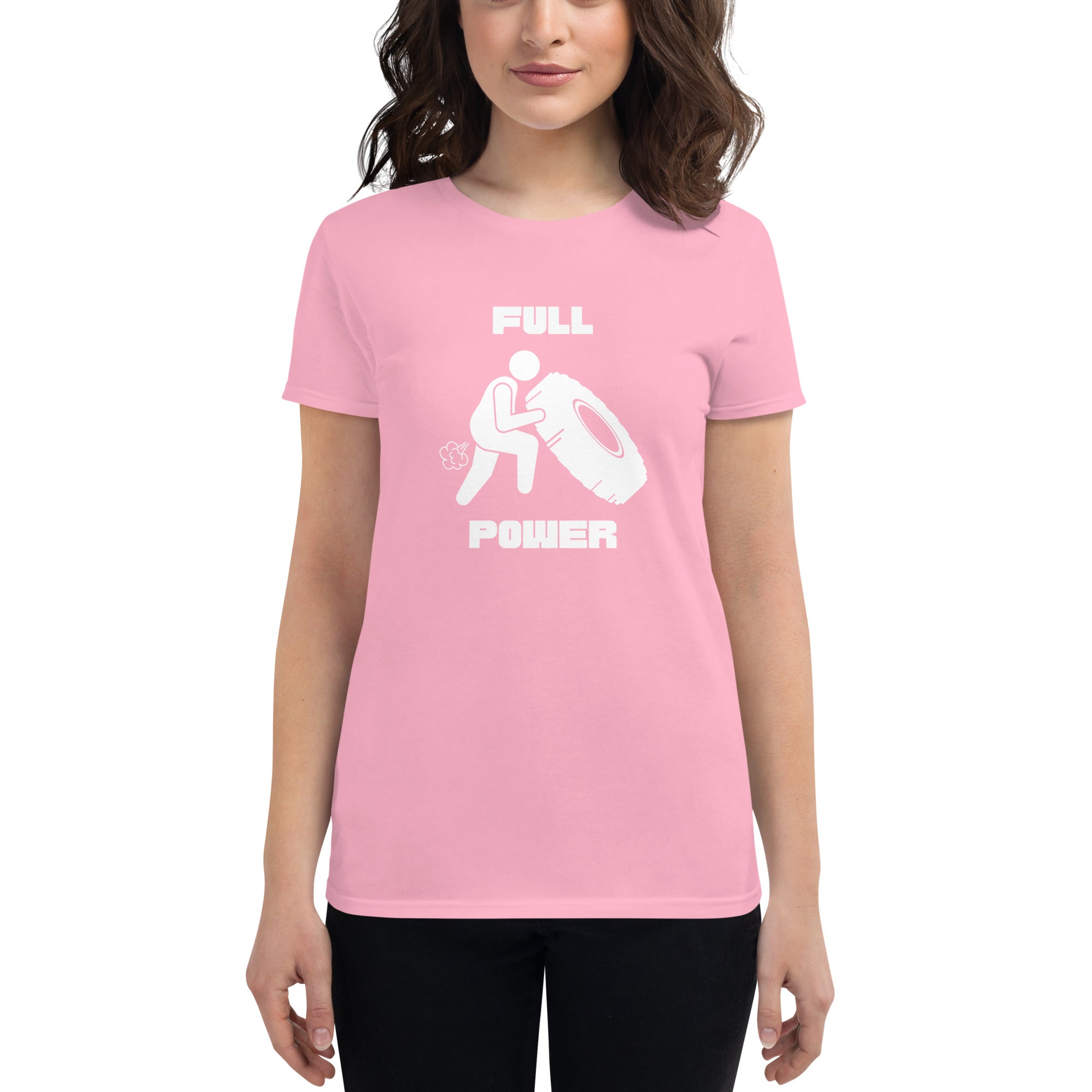 Full Power Women's Fitted T-Shirt