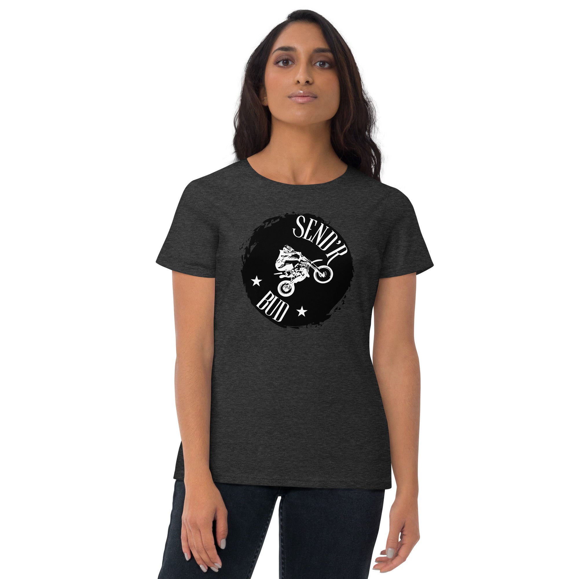 Send'r Bud Women's Fitted T-Shirt