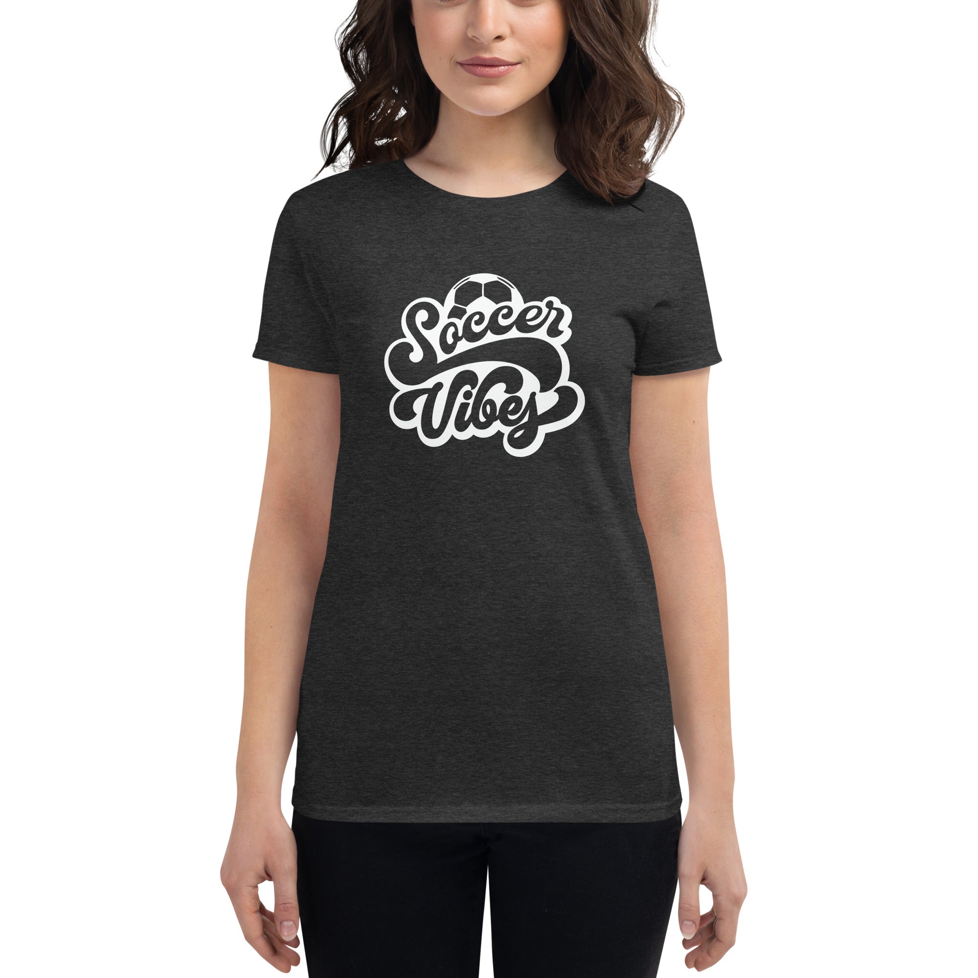 Soccer Vibes Women's Fitted T-Shirt