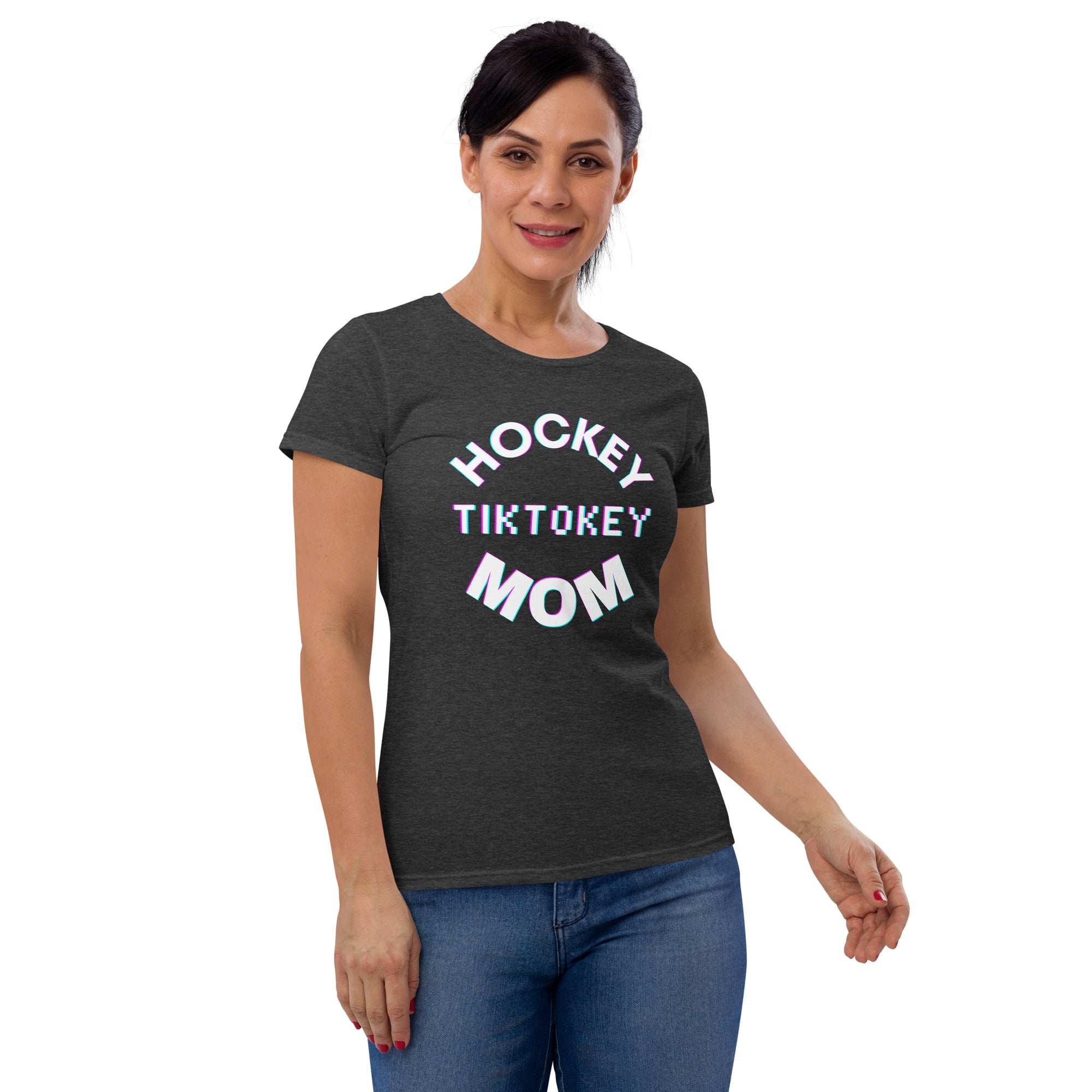 Hockey Tiktokey Women's Fitted T-Shirt