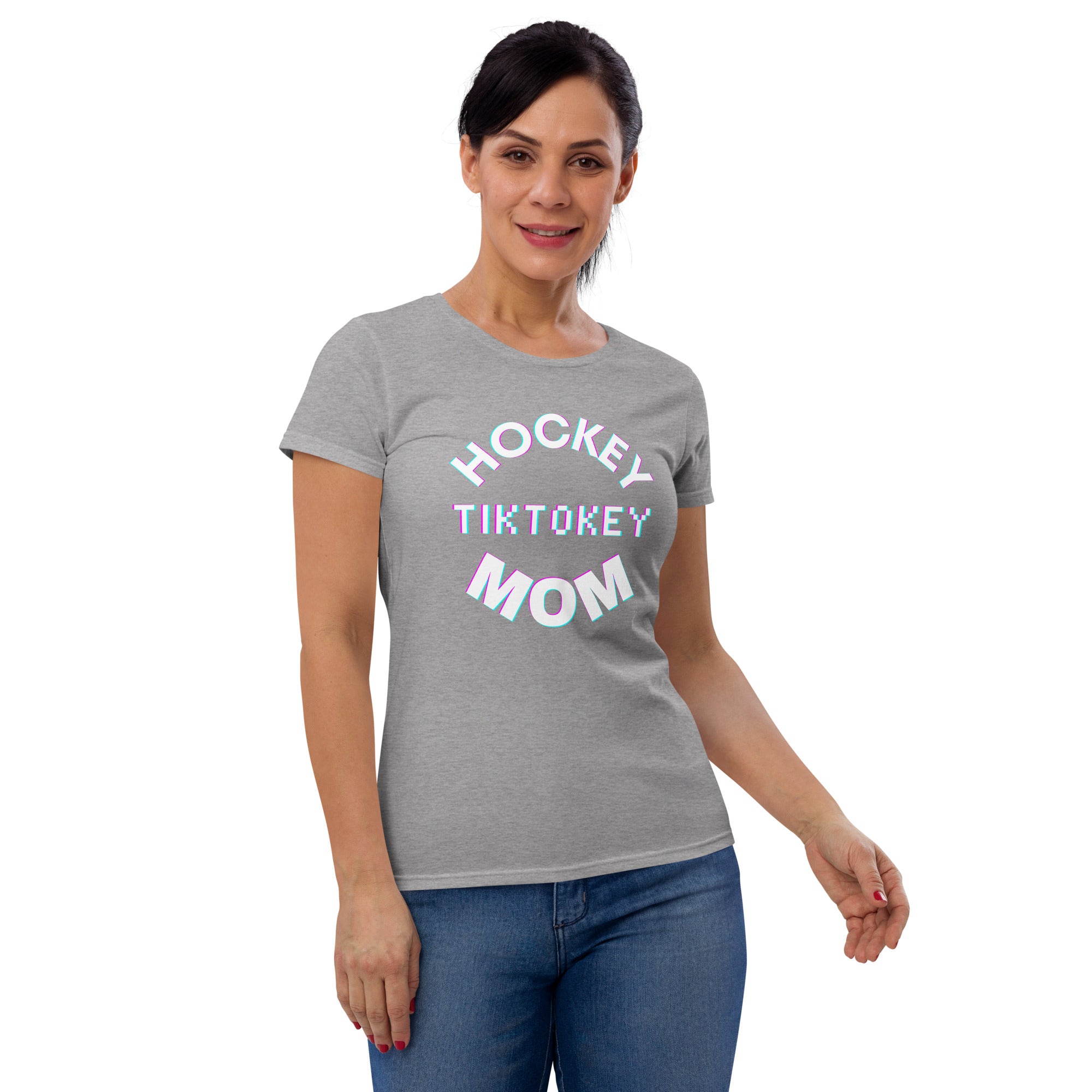 Hockey Tiktokey Women's Fitted T-Shirt