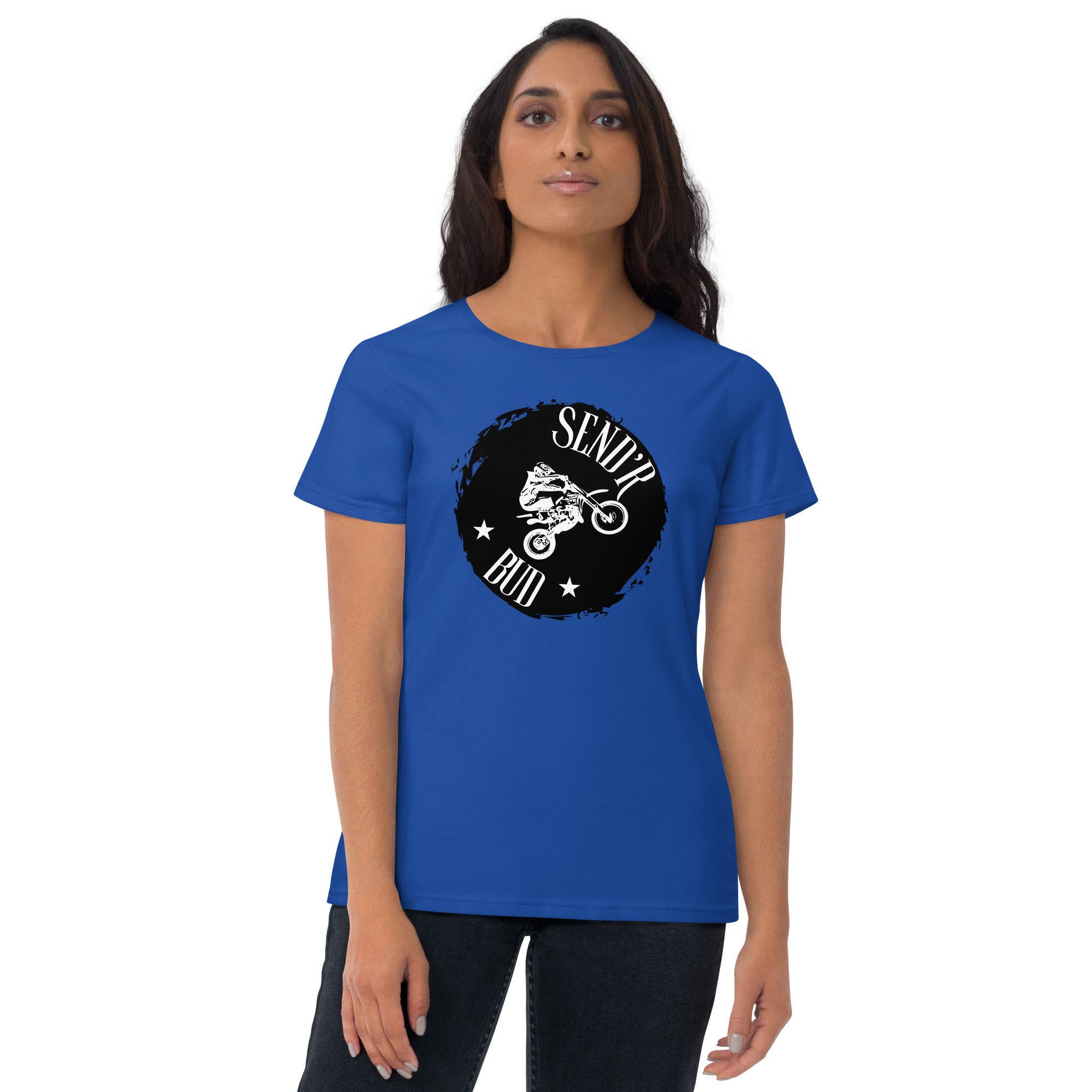 Send'r Bud Women's Fitted T-Shirt