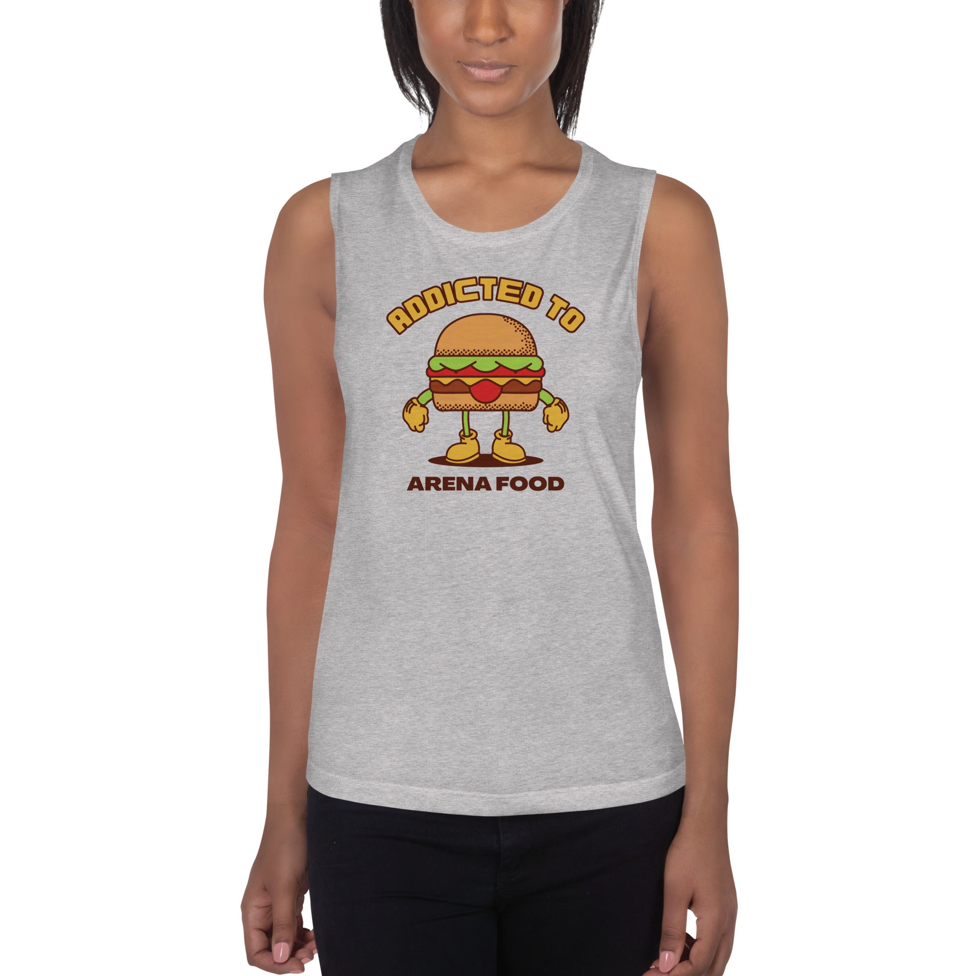 Addicted To Arena Food Women's Premium Muscle Tank