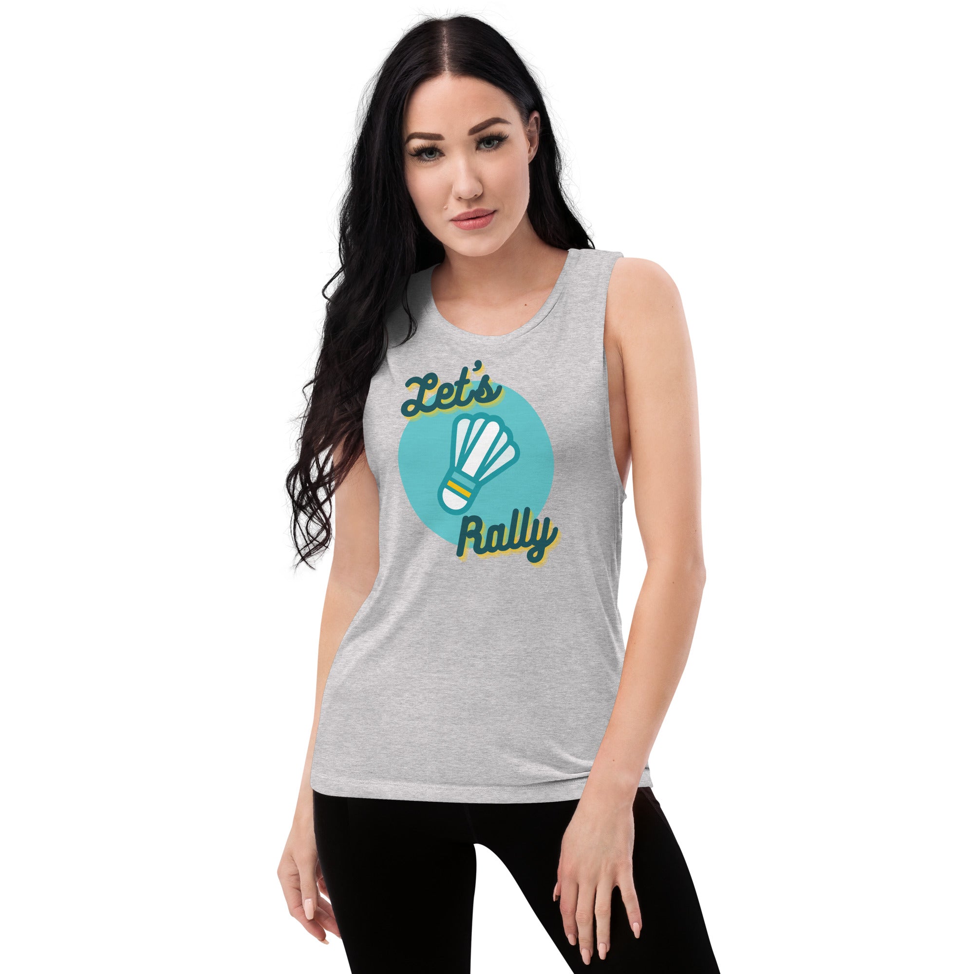 Let's Rally Women's Muscle Tank